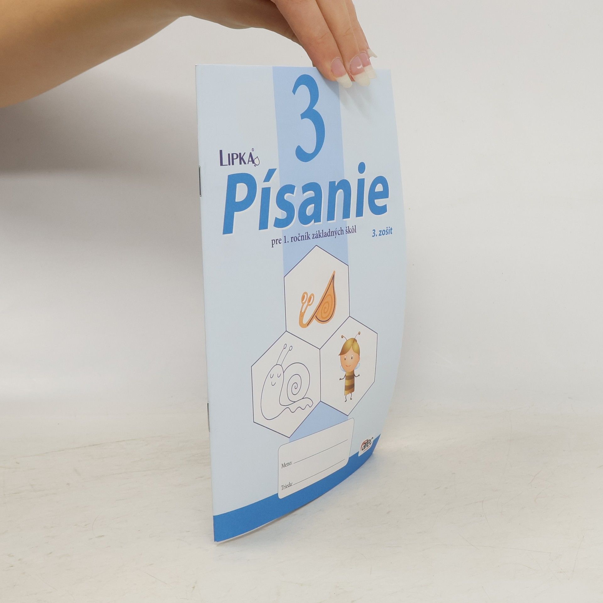 Lipka - 1: Písanie pre 1. ročník - Súbor - 1- 6 predpisových zošitov k Šlabikáru LIPKA