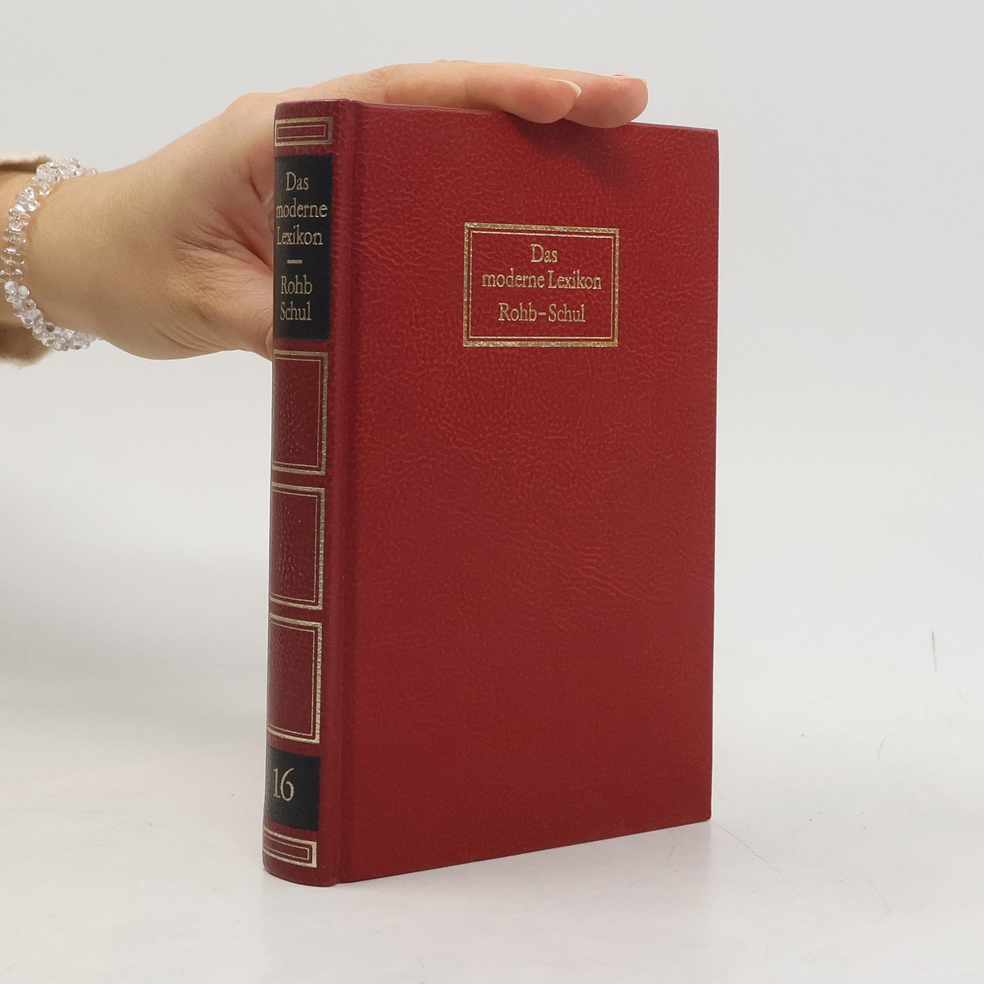 Auteurscollectief Das moderne Lexikon 16. Rohb-Schul