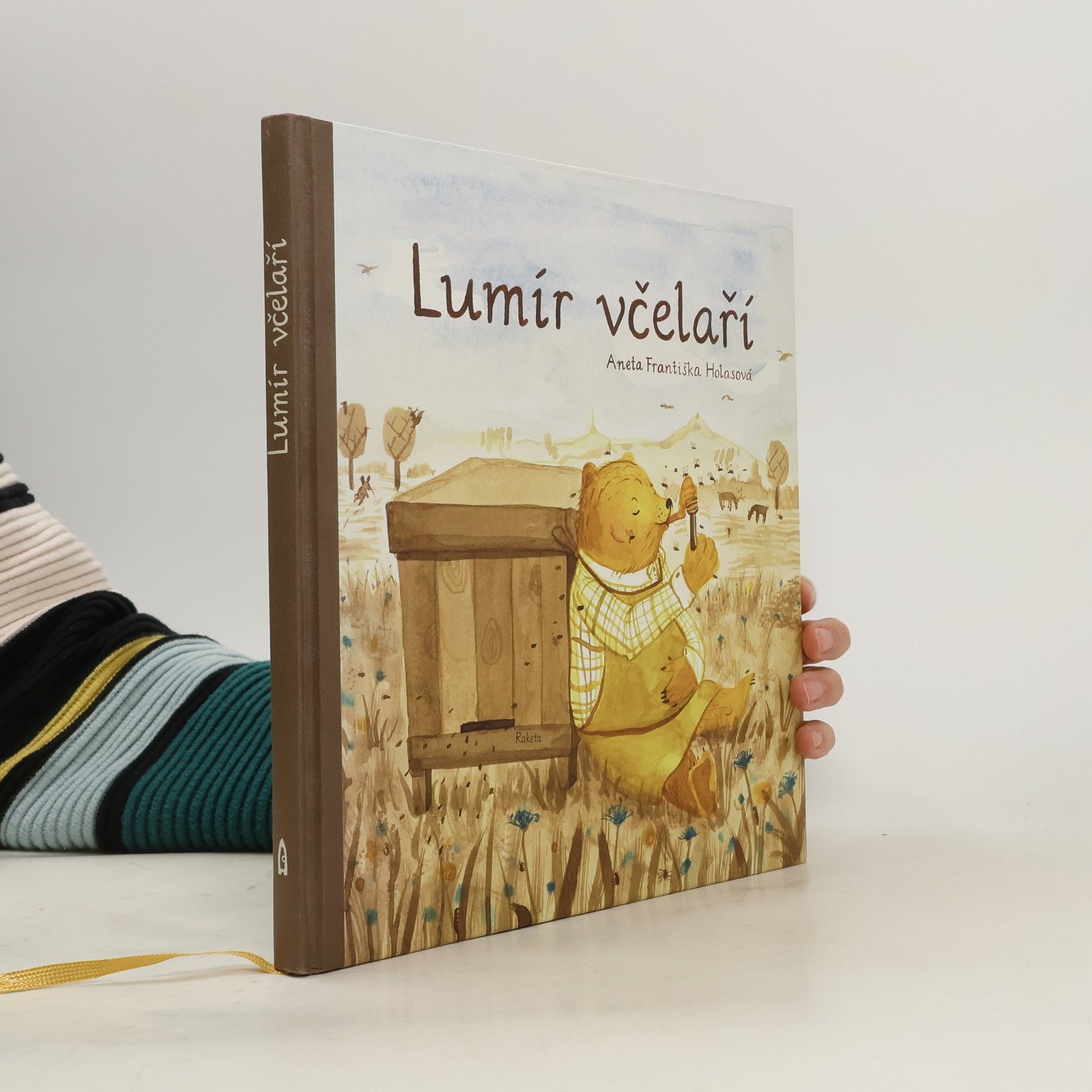 Aneta Františka‏ Holasová Lumír včelaří, aneb, Medový slabikář