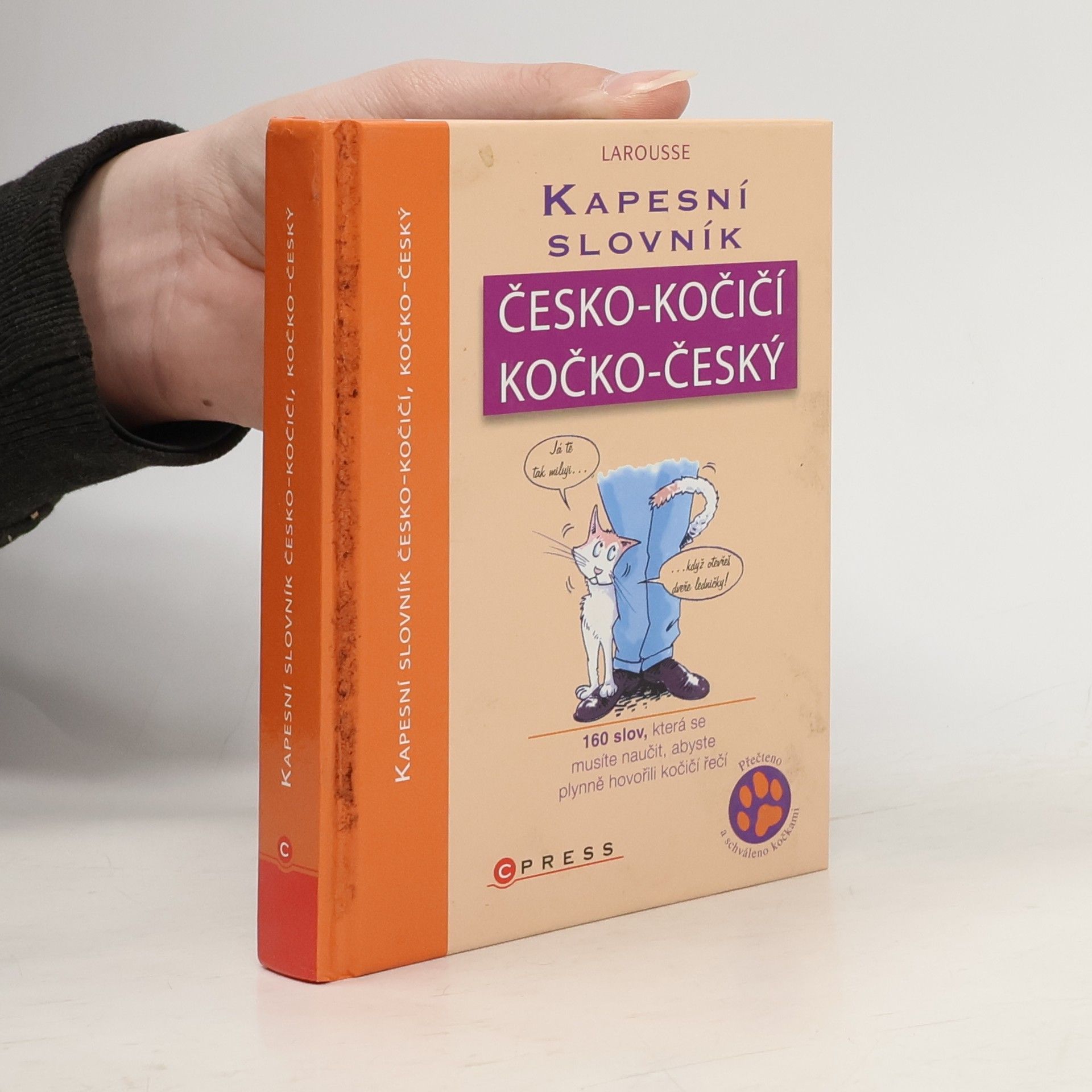 Jean Cuvelier Kapesní slovník česko-kočičí, kočko-český