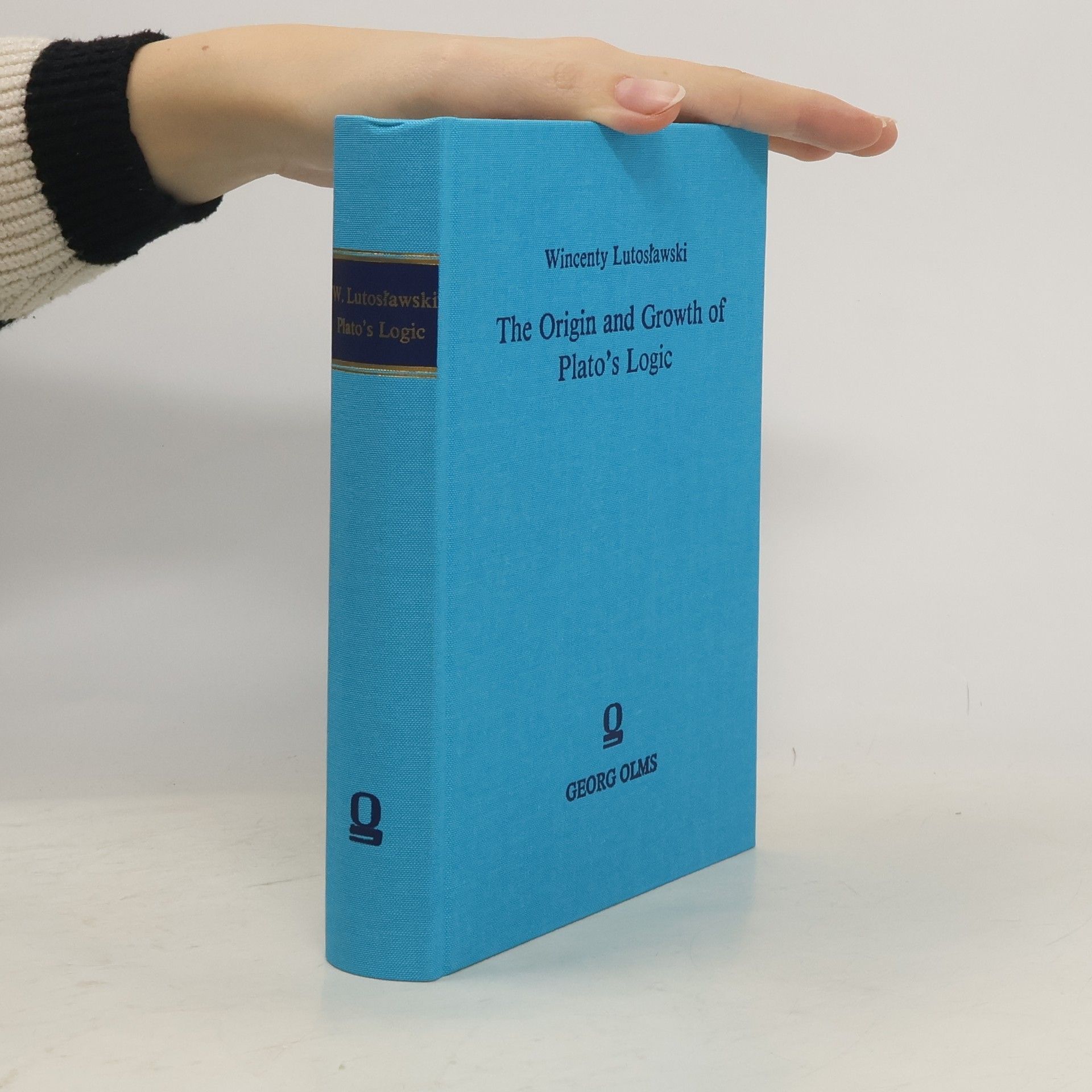 Wincenty Lutosławski The Origin and Growth of Plato's Logic