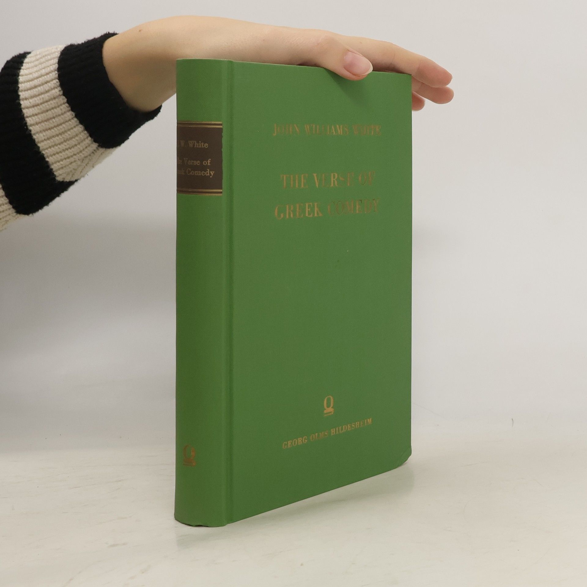 John Williams White The Verse of Greek Comedy