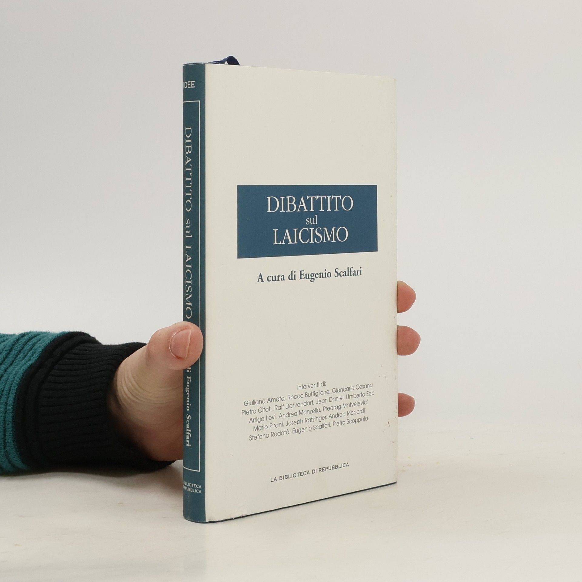 Scalfari Eugenio Dibattito sul Laicismo
