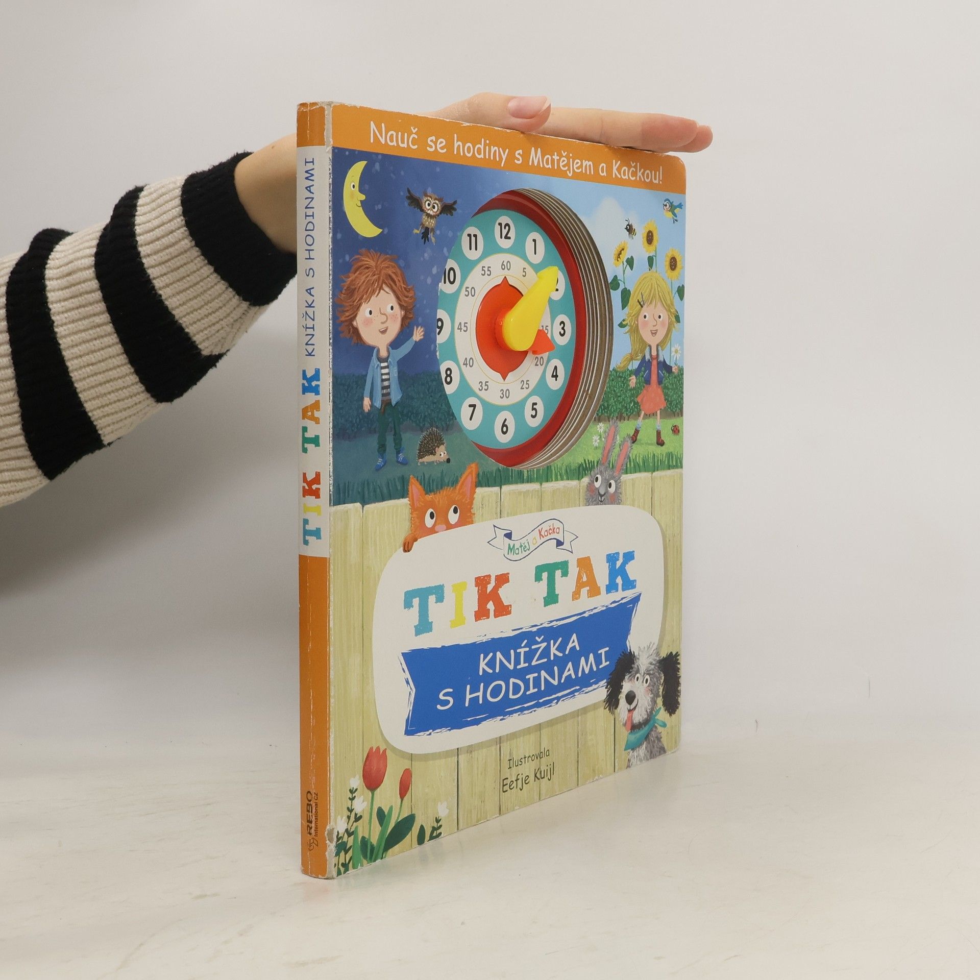 Lenka Uhlířová Tik tak. Knížka s hodinami