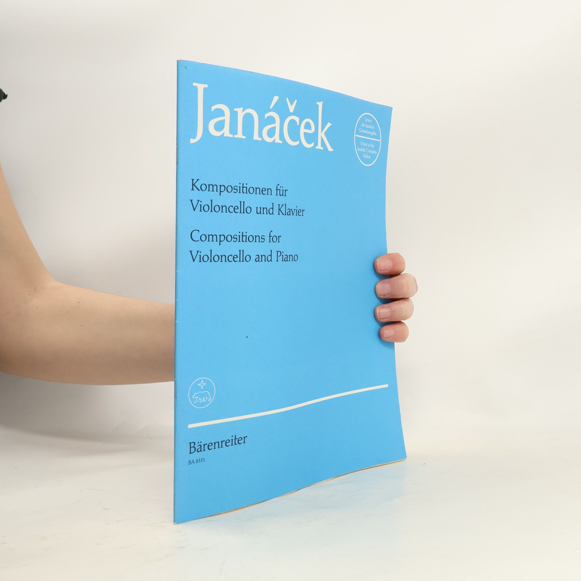 Leoš Janáček Kompositionen für Violoncello und Klavier. Compositions for Violoncello and Piano