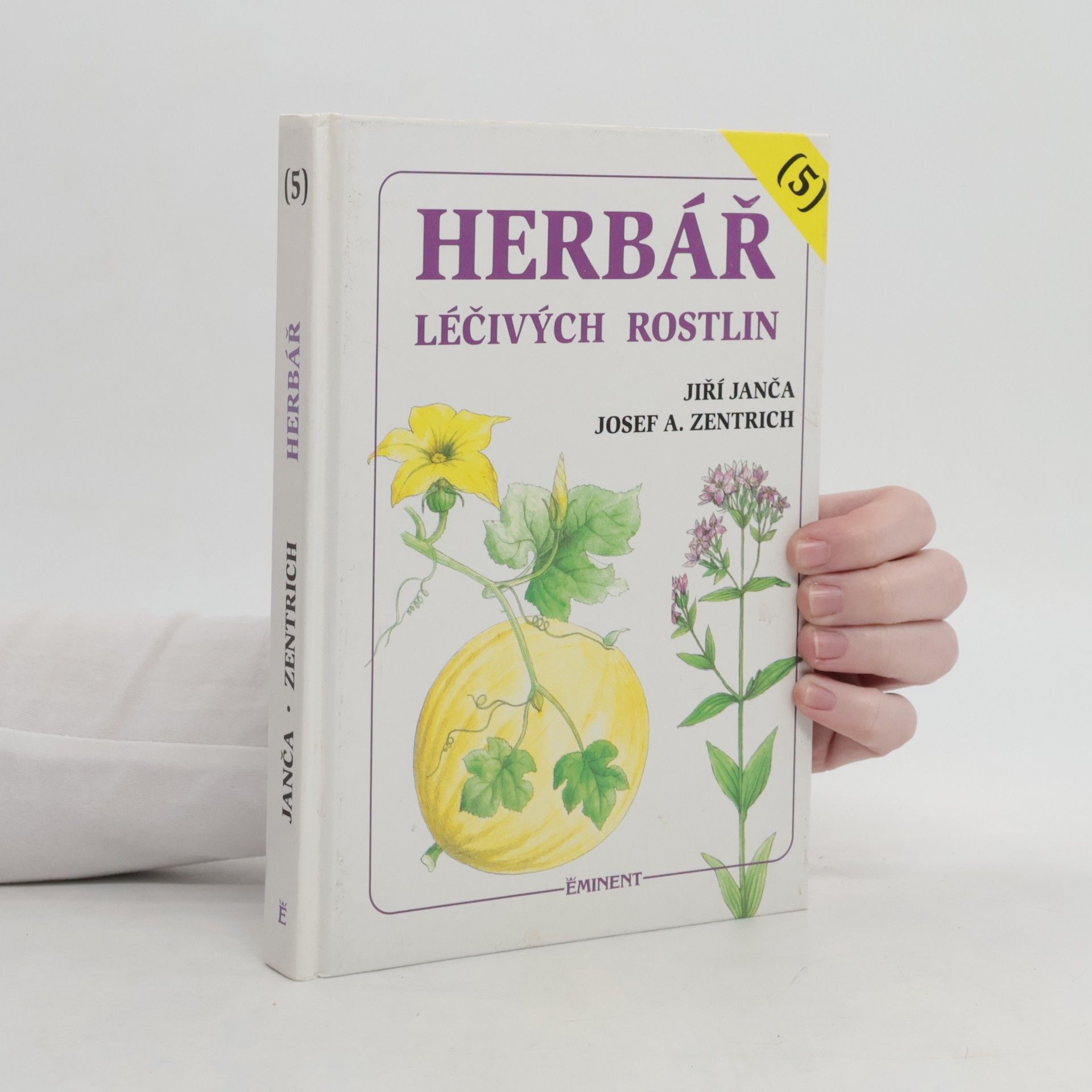Josef Antonín Zentrich Herbář léčivých rostlin. 5. díl