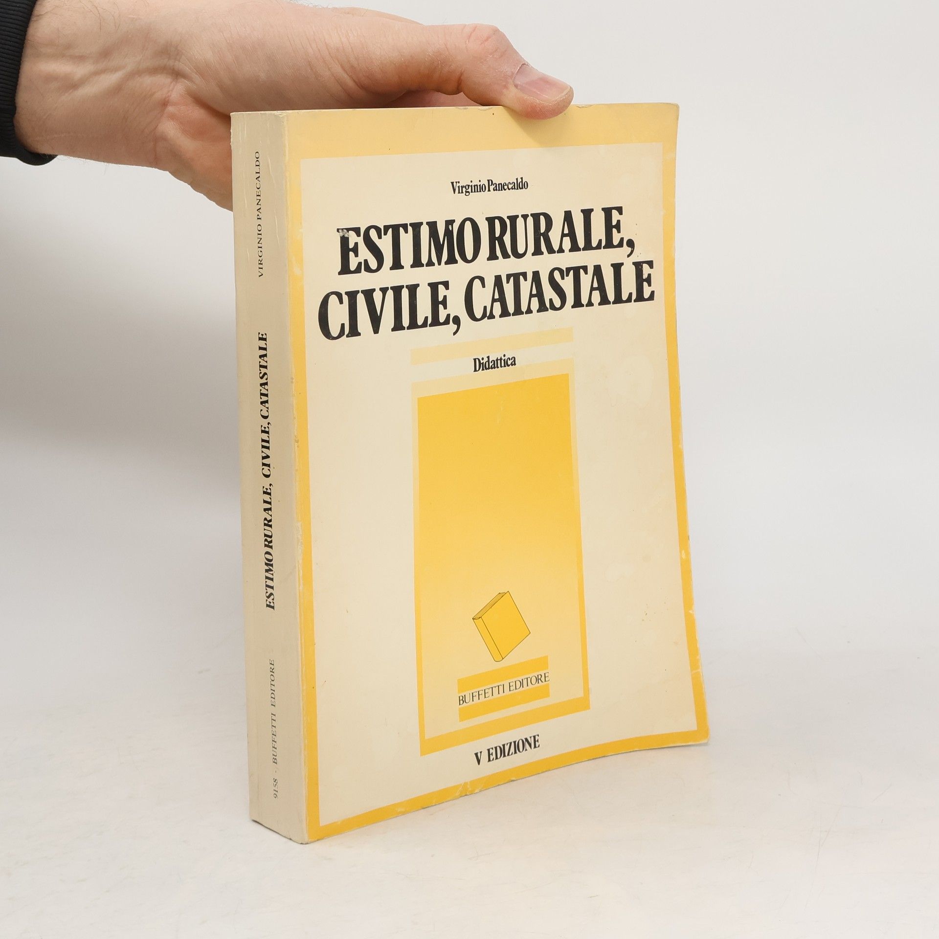 Virginio Panecaldo Estimo rurale, civile, catastale