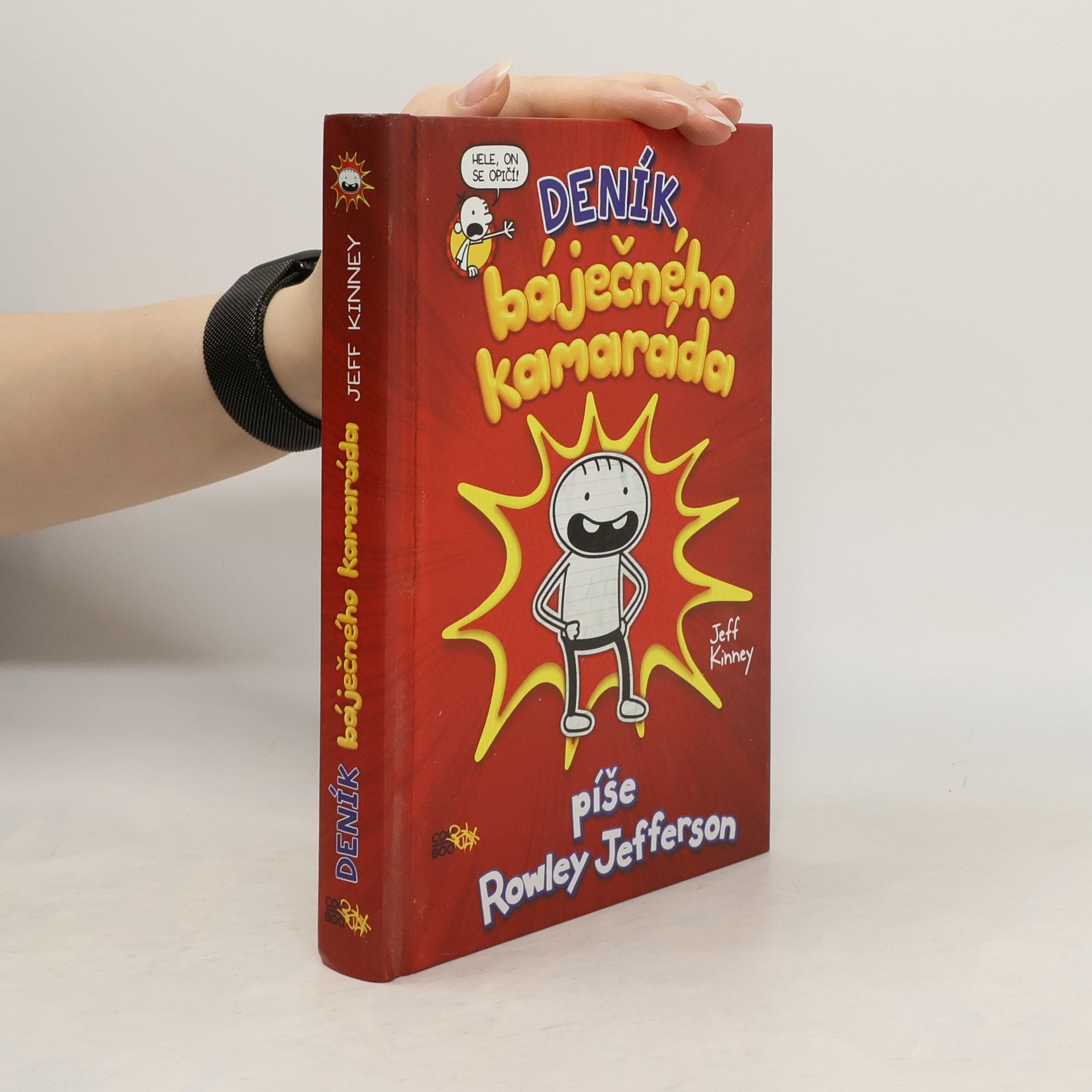 Jeff Kinney Deník báječného kamaráda. Píše Rowley Jefferson