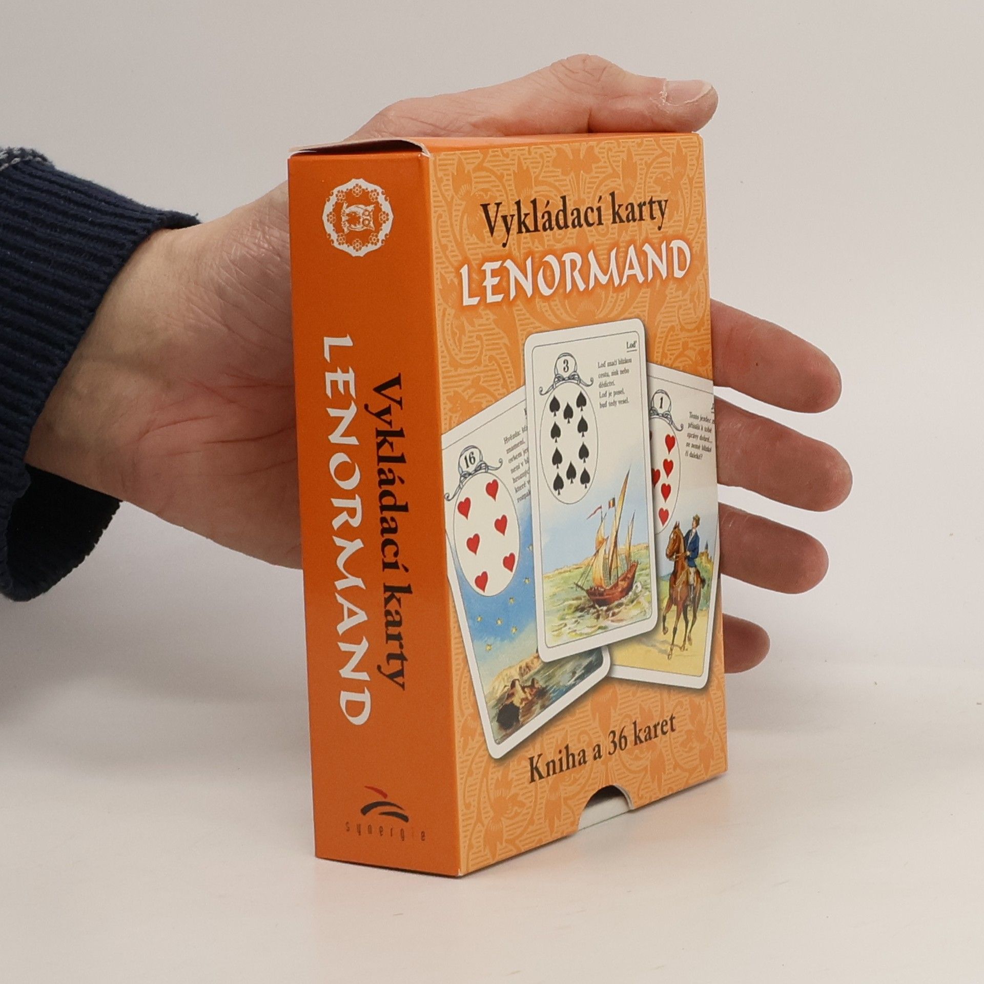 Erna Droesbeke von Enge Lenormand vykládací karty (kniha + 36 karet)