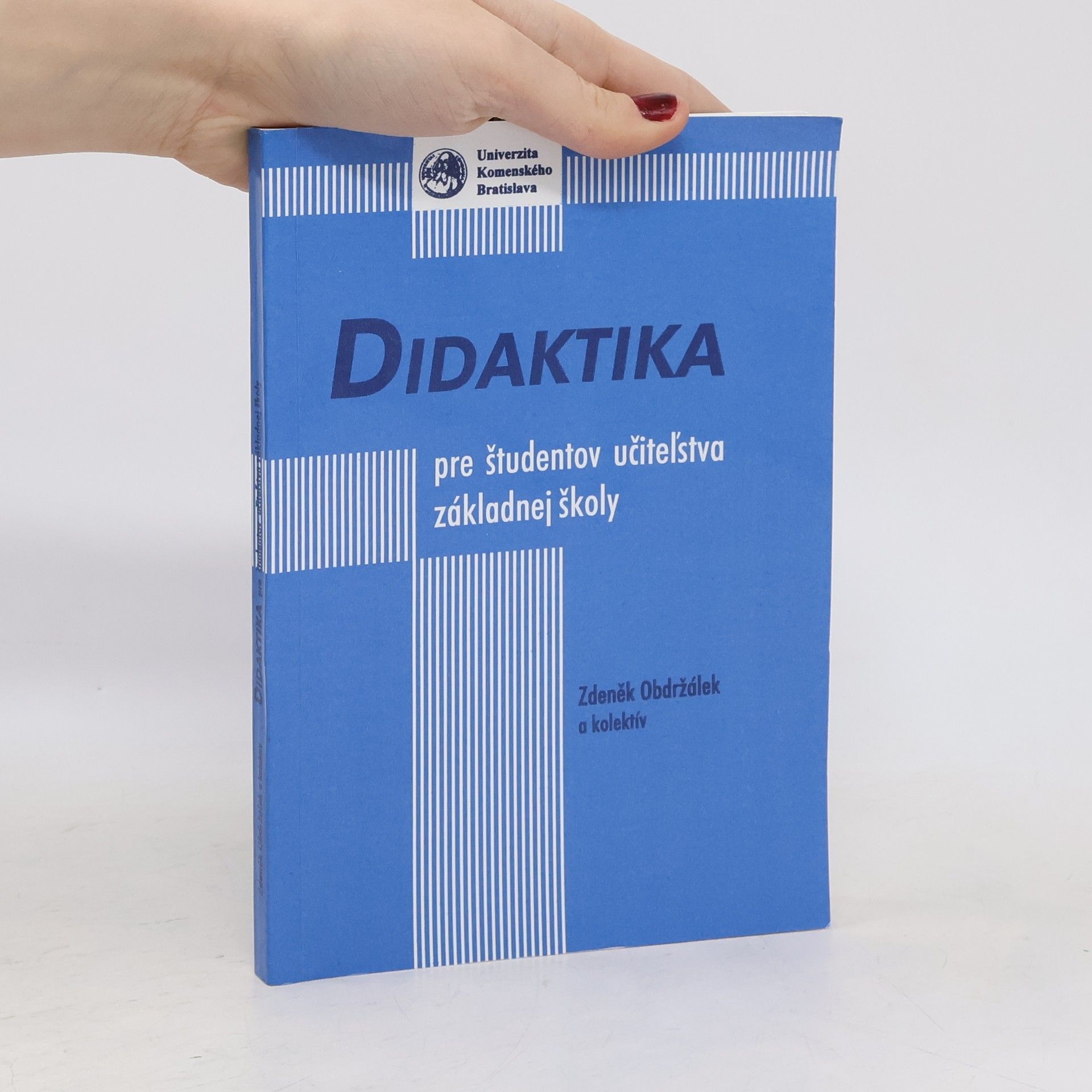 Zdeněk Obdržálek Didaktika pre študentov učiteľstva základnej školy