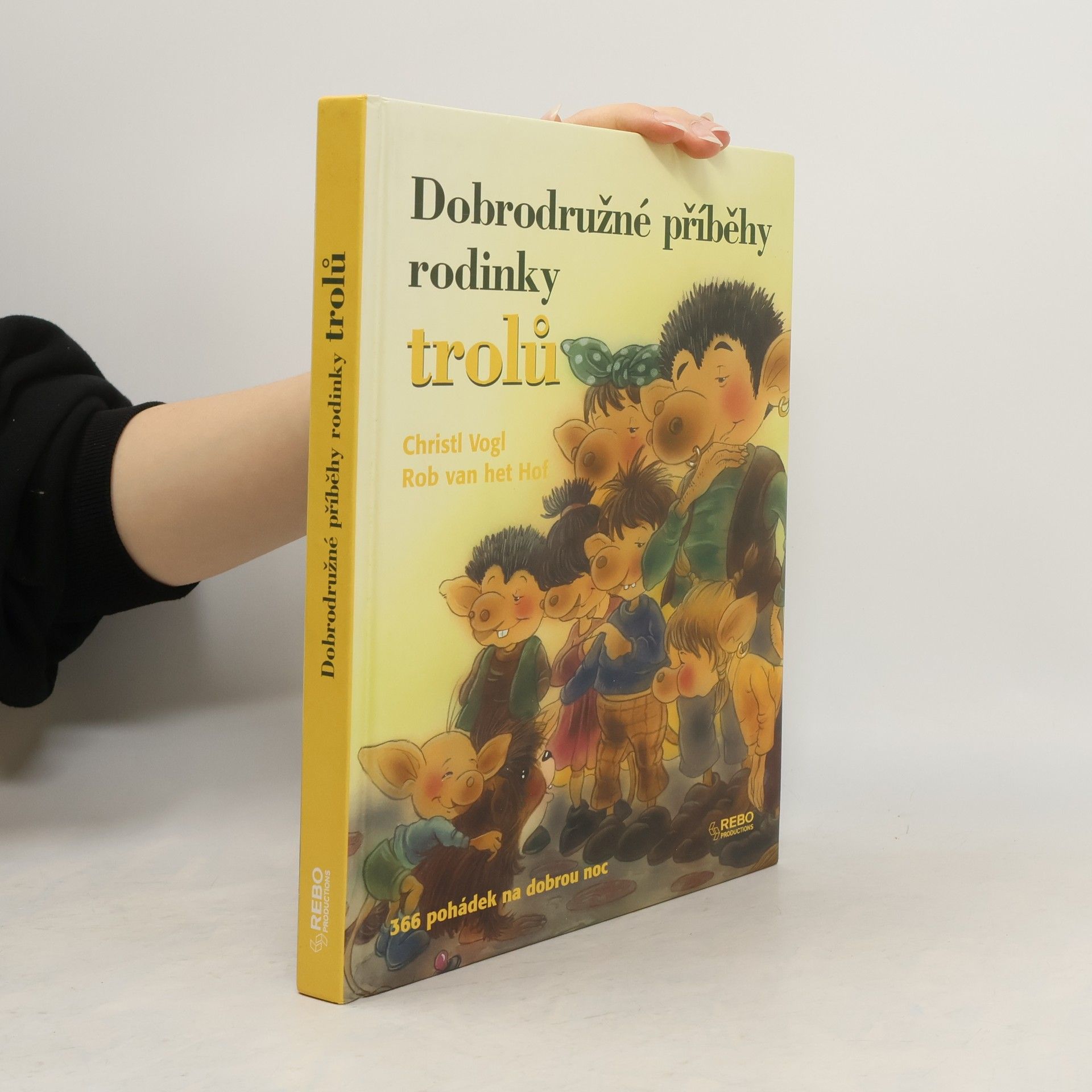 Vogl Christl Dobrodružné příběhy rodinky trolů. 366 pohádek na dobrou noc