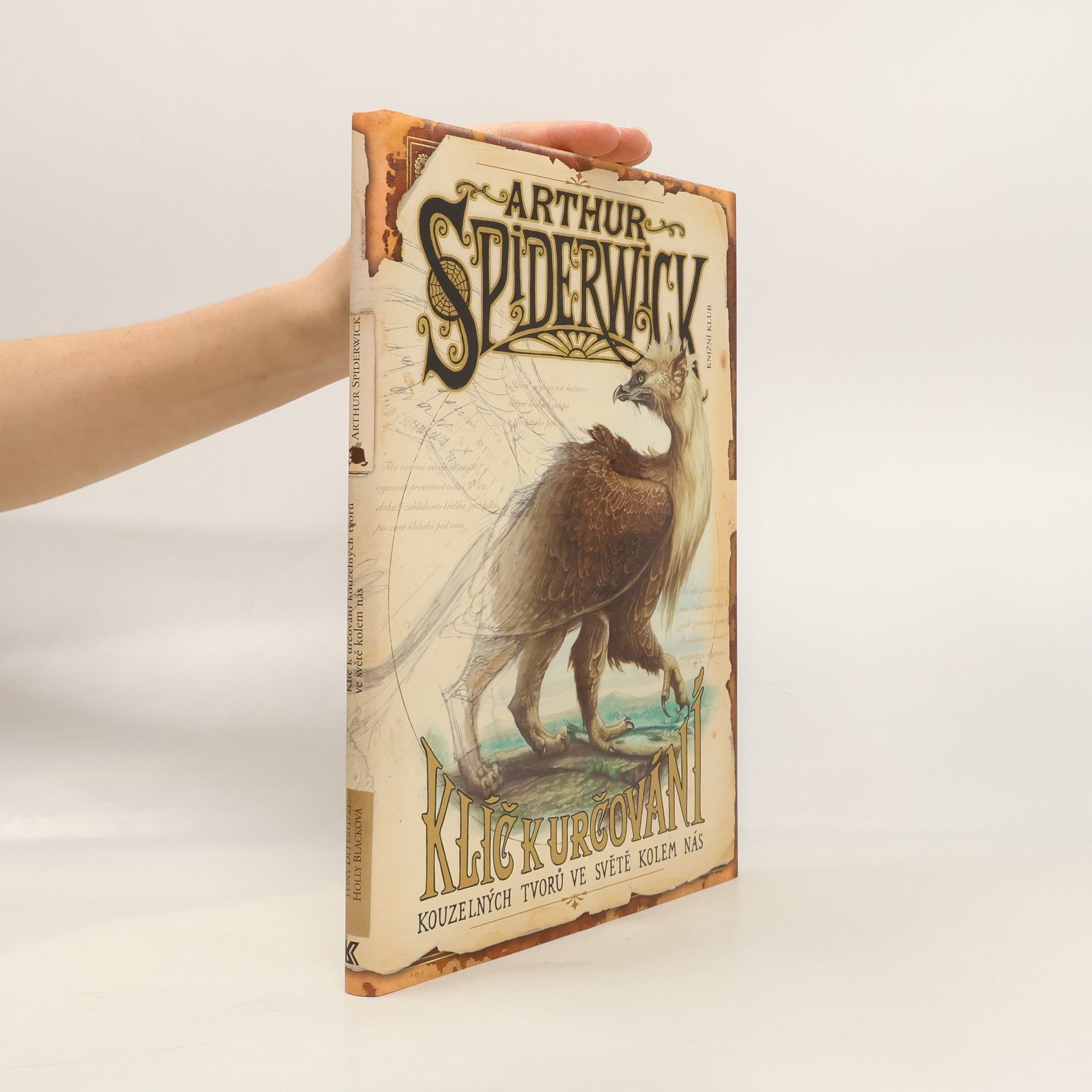 Tony Di Terlizzi Arthur Spiderwick: klíč k určování kouzelných tvorů ve světě kolem nás