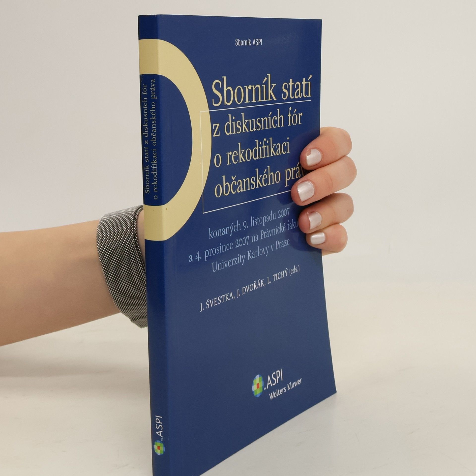 Jiří Švestka Sborník statí z diskusních fór o rekodifikaci občanského práva