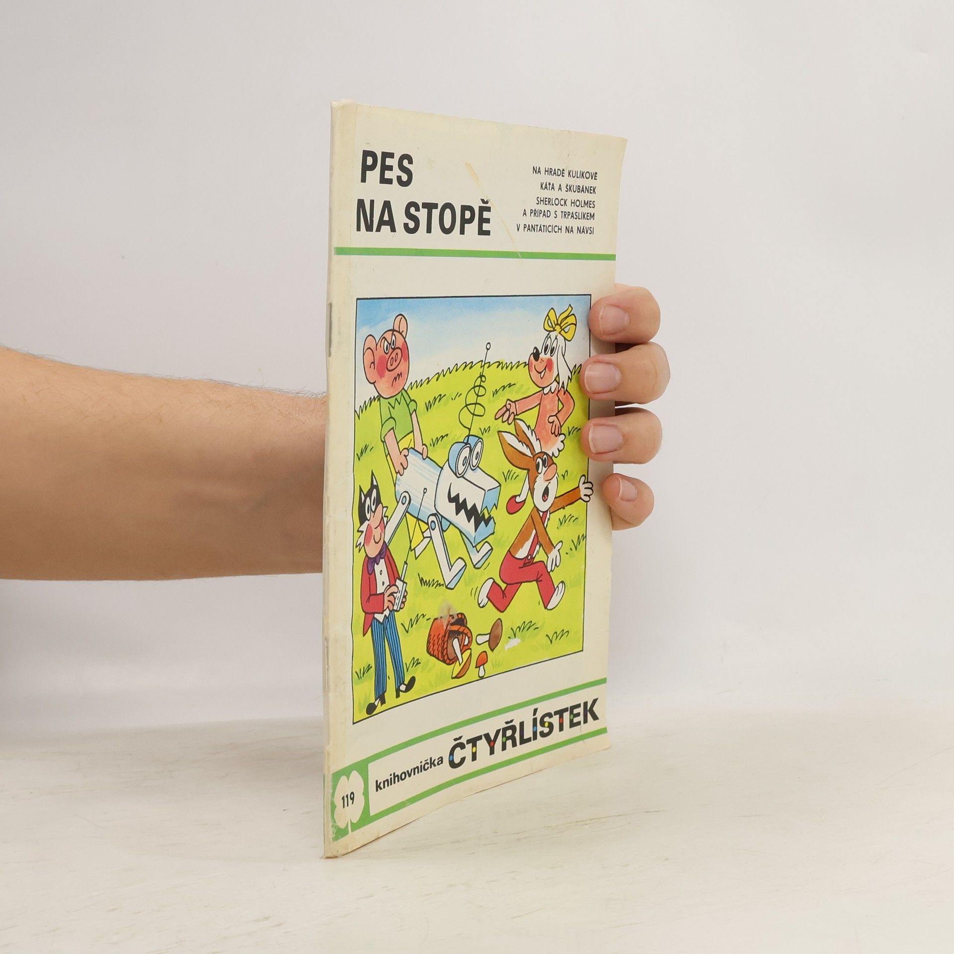 Ljuba Štíplová Čtyřlístek 119. Pes na stopě
