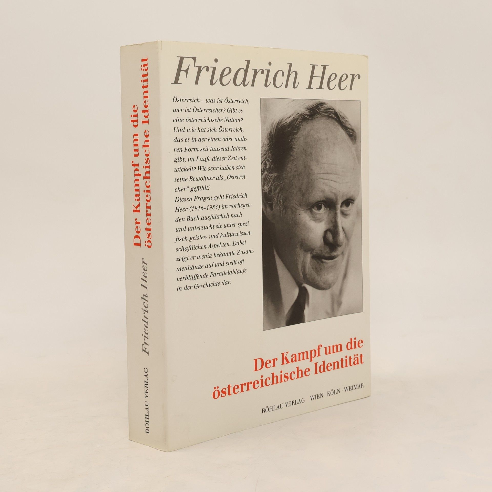 Friedrich Heer Der Kampf um die österreichische Identität