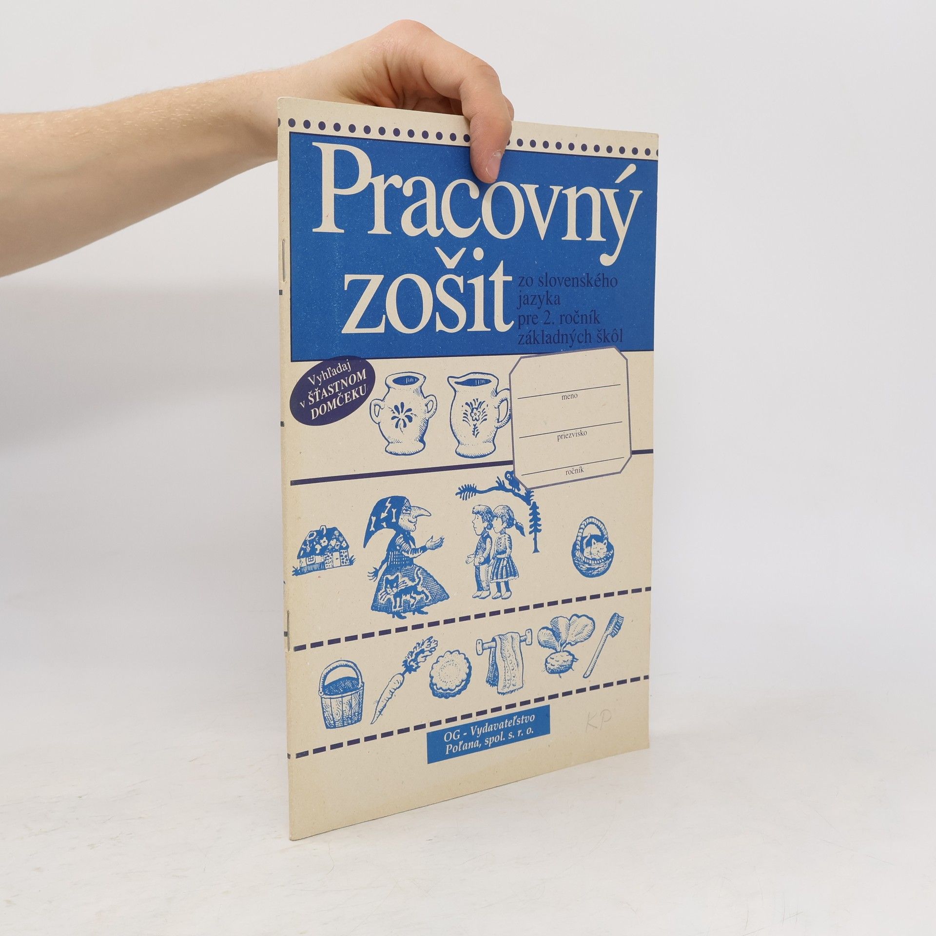 Pracovný zošit zo slovenského jazyka pre 2. ročník základných škôl