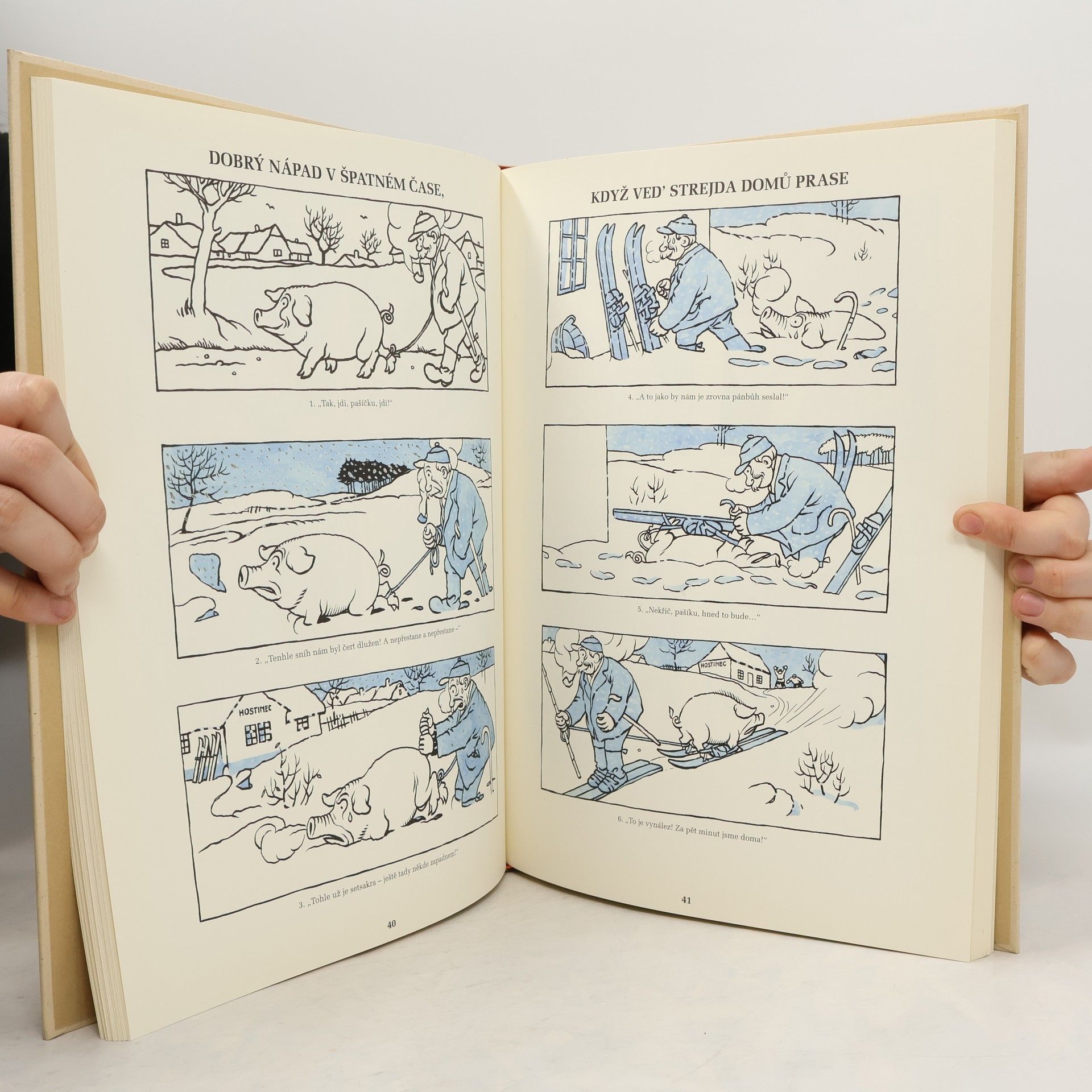 Josef Lada Nezbedné komiksy