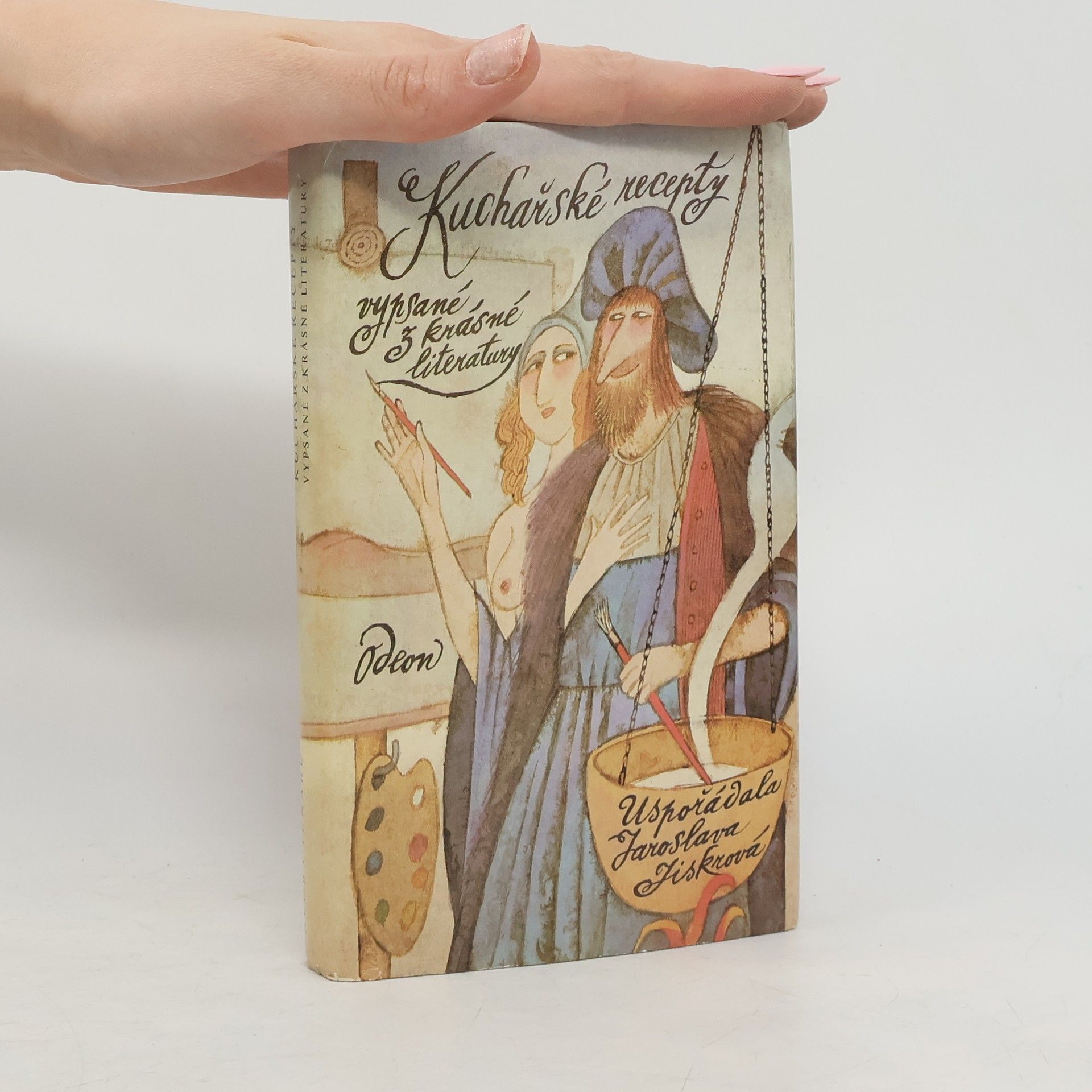 Jaroslava Jiskrová Kuchařské recepty vypsané z krásné literatury