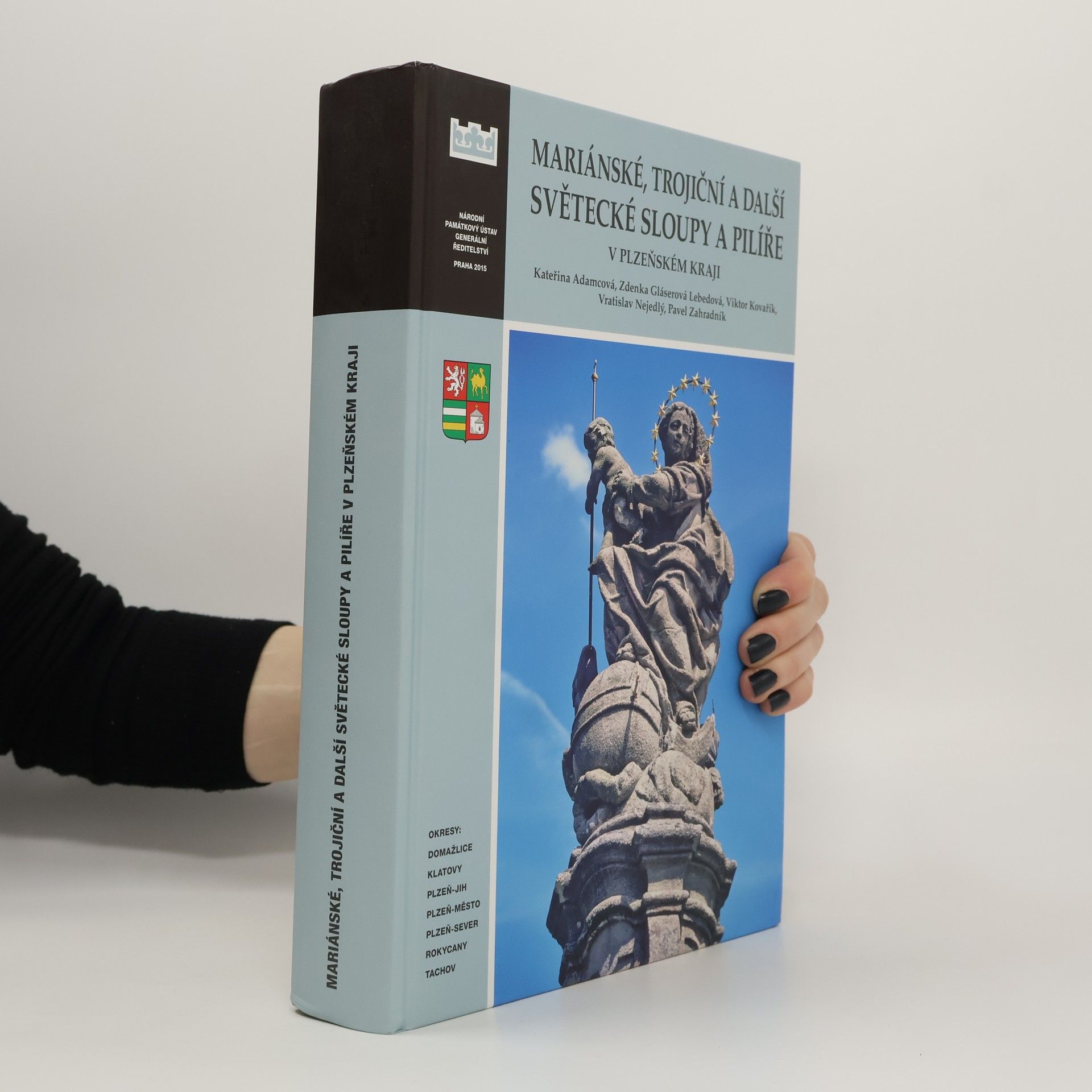 Kateřina Adamcová Mariánské, trojiční a další světecké sloupy a pilíře v Plzeňském kraji