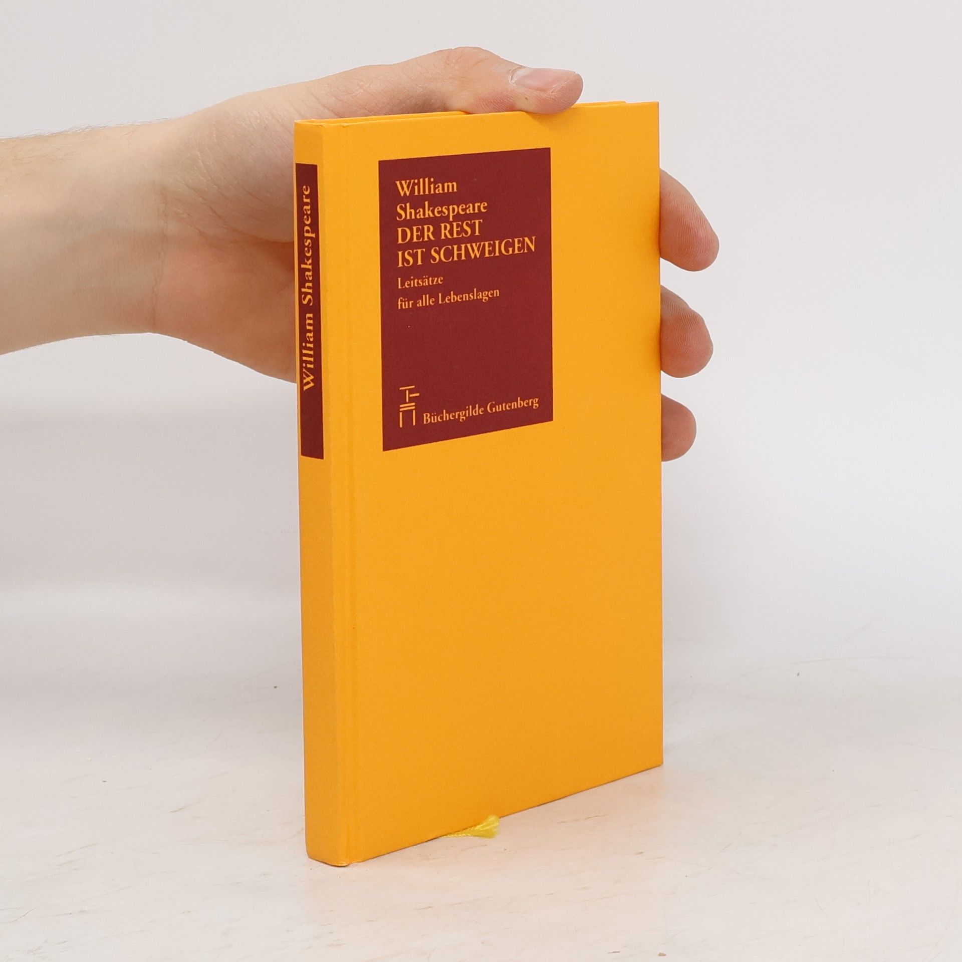 William Shakespeare Der Rest ist Schweigen