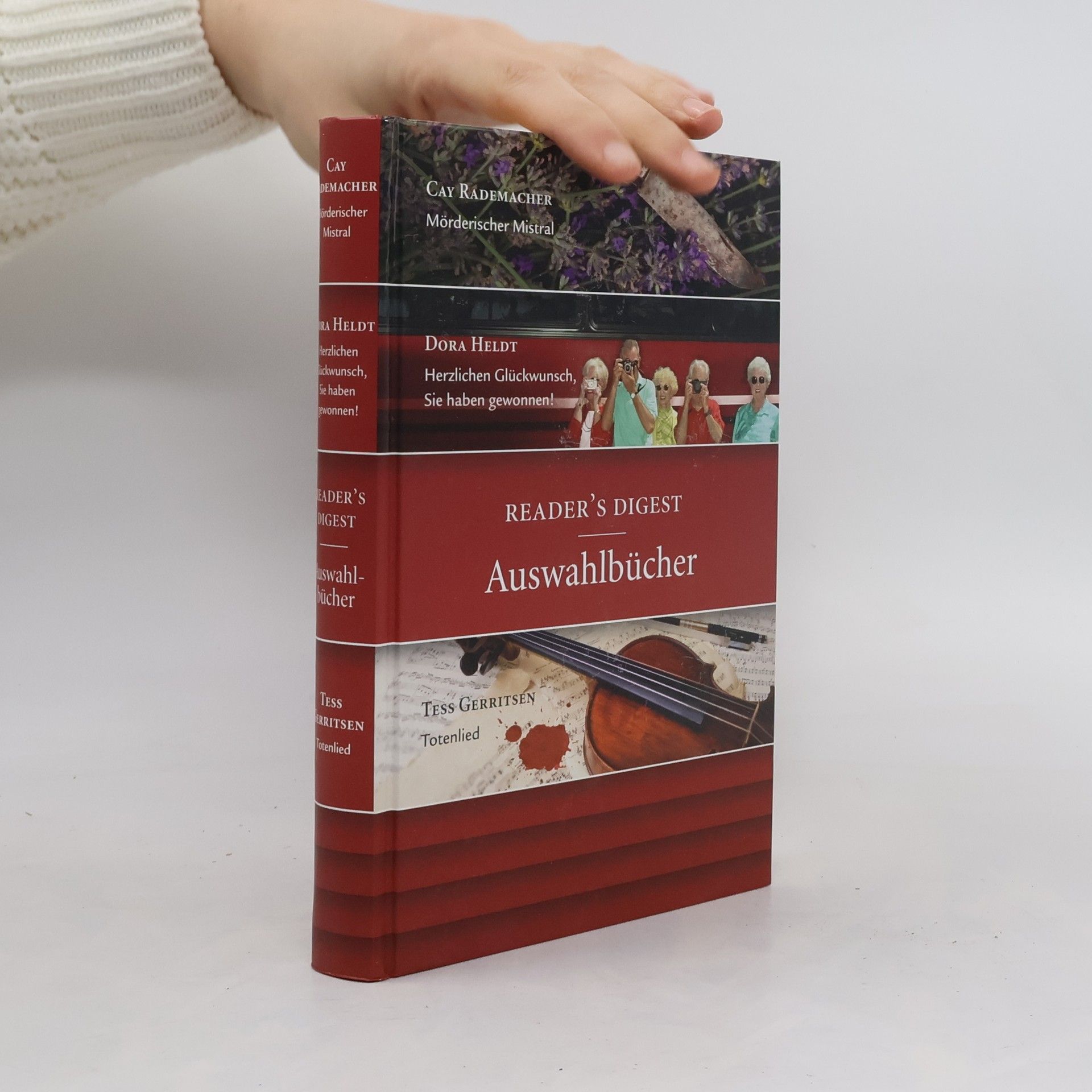 Cay Rademacher Auswahlbücher: Mörderischer Mistral; Herzlichen Glückwunsch, Sie haben gewonnen!; Totenlied