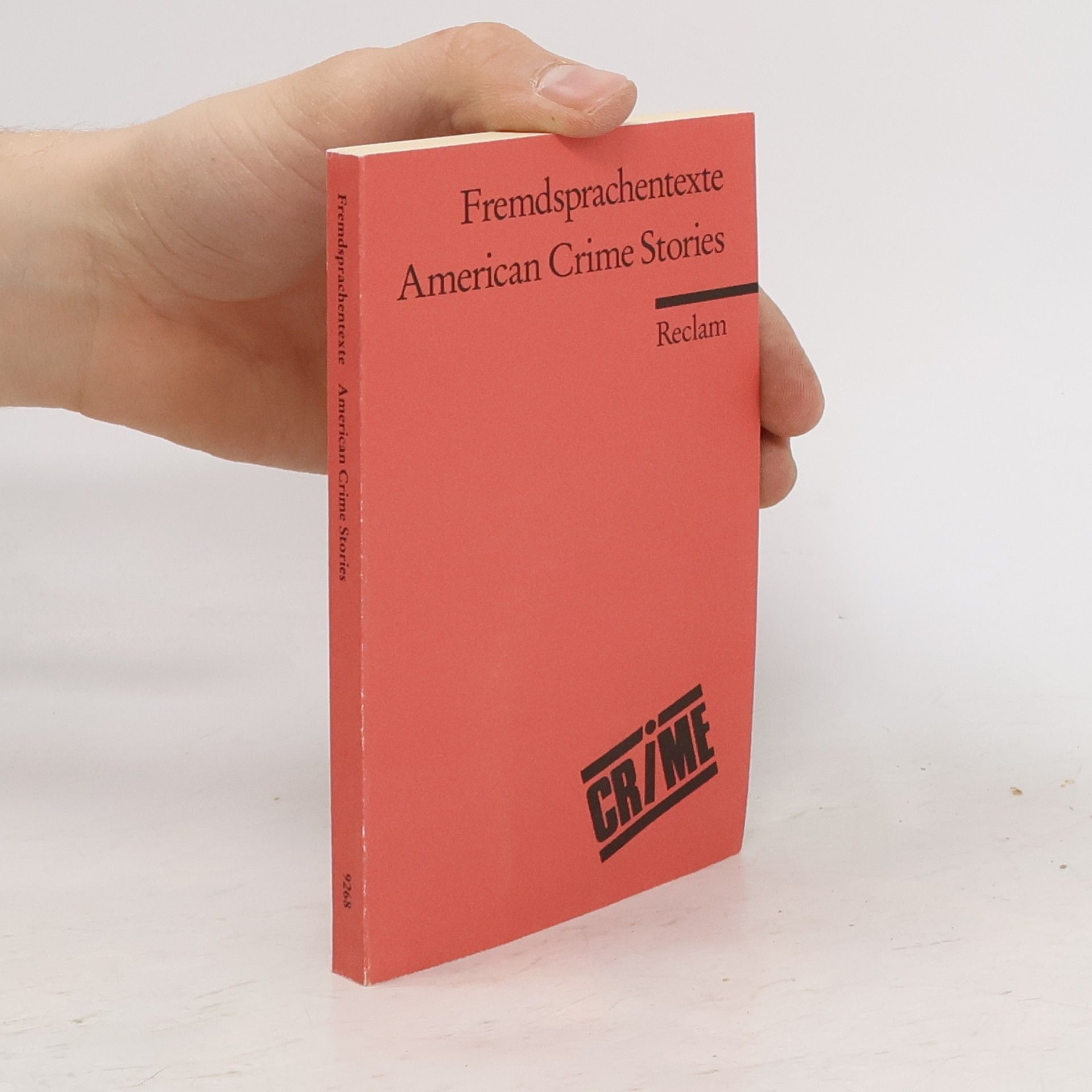 Armin Arnold American Crime Stories