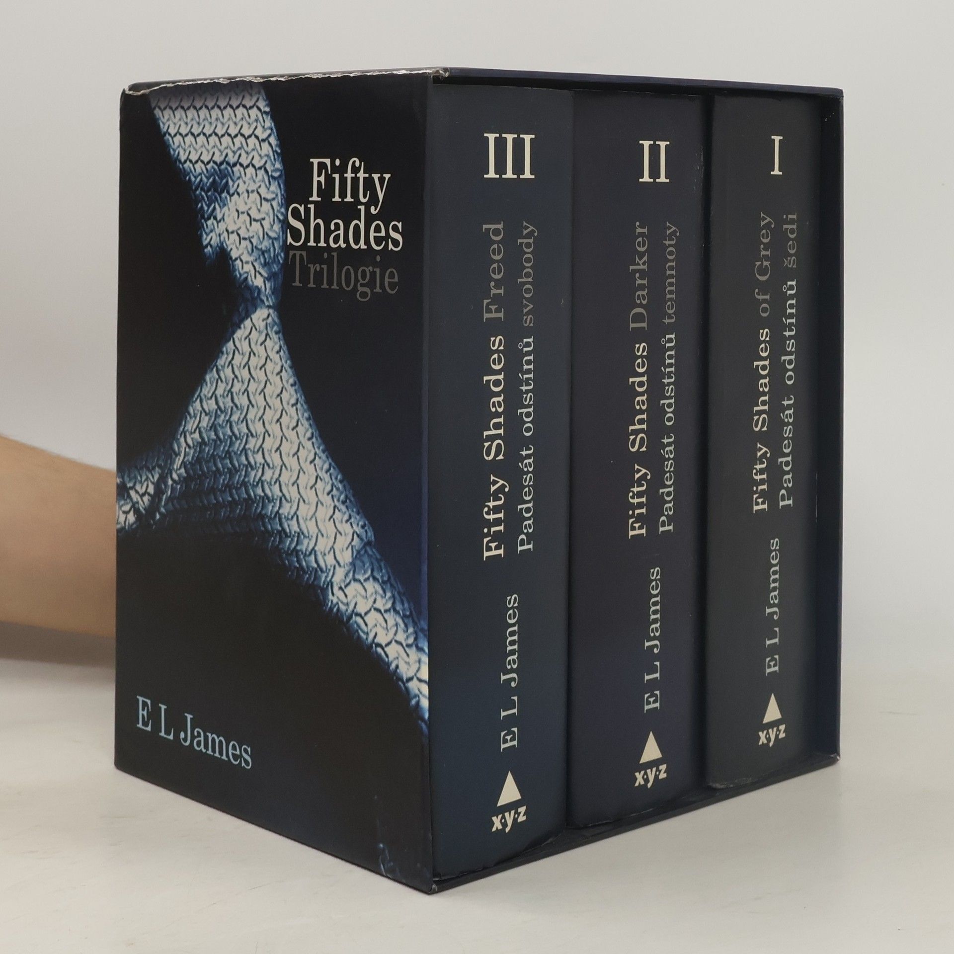 E L James Fifty Shades Trilogie 1-3