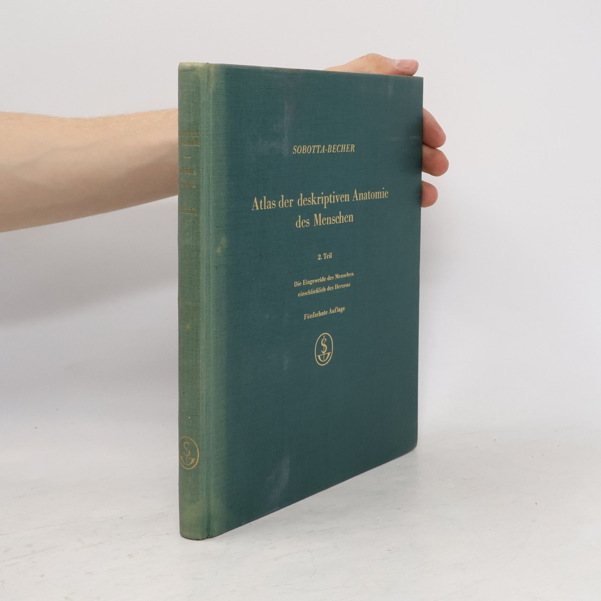 Johannes Sobotta Atlas der deskriptiven Anatomic des Menschen 2. Teil