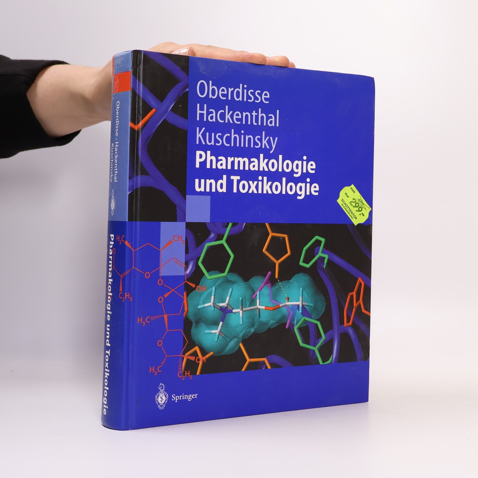 Eckard Oberdisse Springer-Lehrbuch: Pharmakologie und Toxikologie