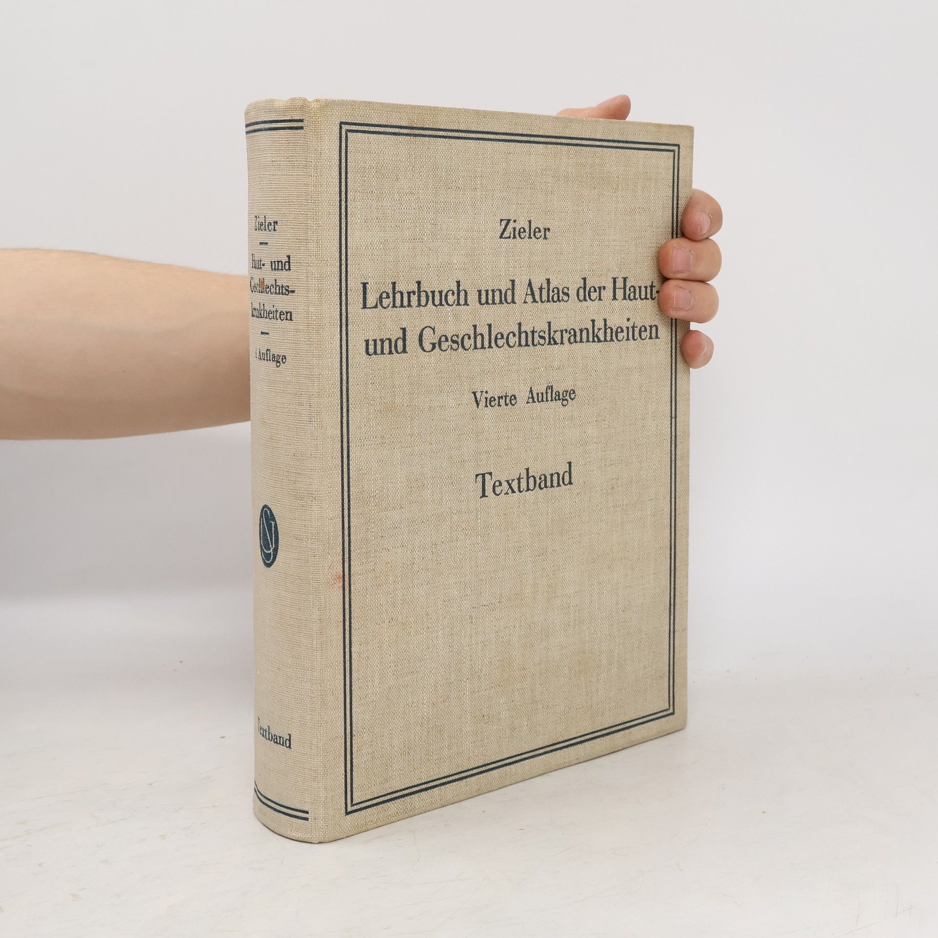 Karl Zieler Lehrbuch und Atlas der Haut- und Geschlechtskrankheiten