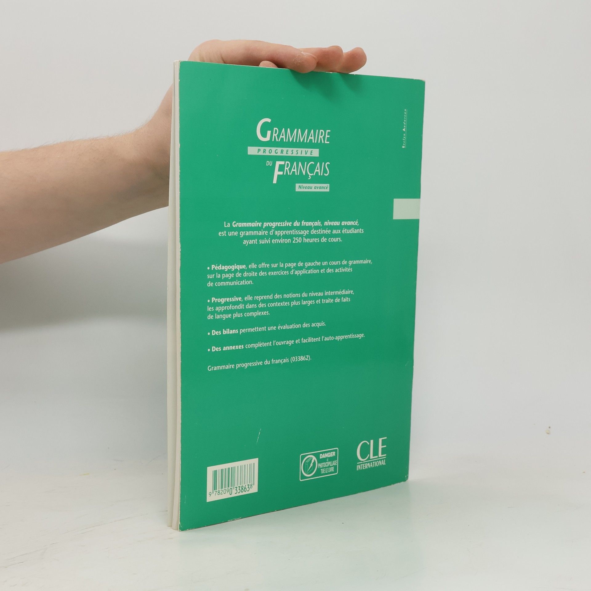Jean-Louis Frérot Grammaire progressive du français : niveau avancé : avec 400 exercices : corrigés