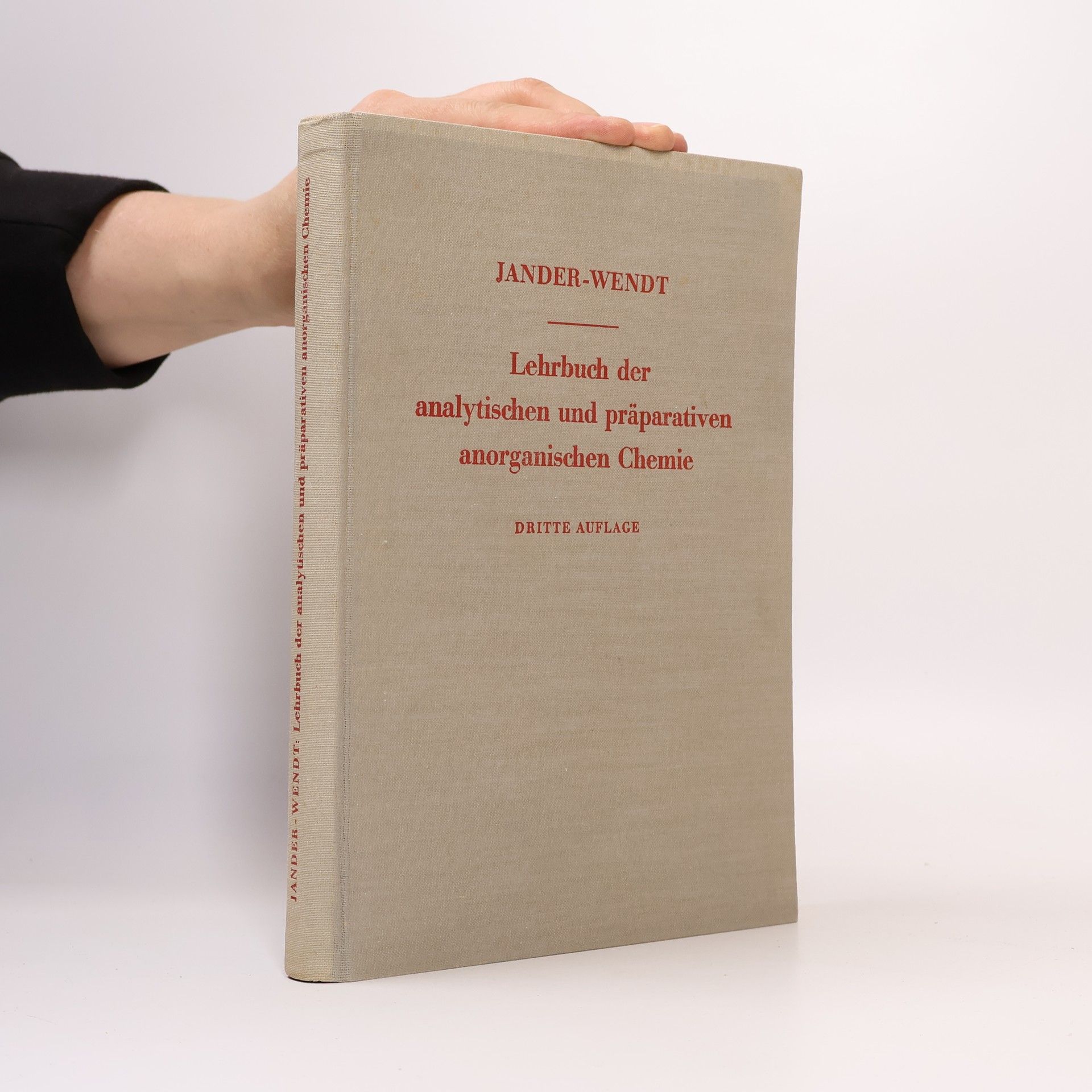 Kolektiv autorů Lehrbuch der analytischen und präparativen anorganischen Chemie