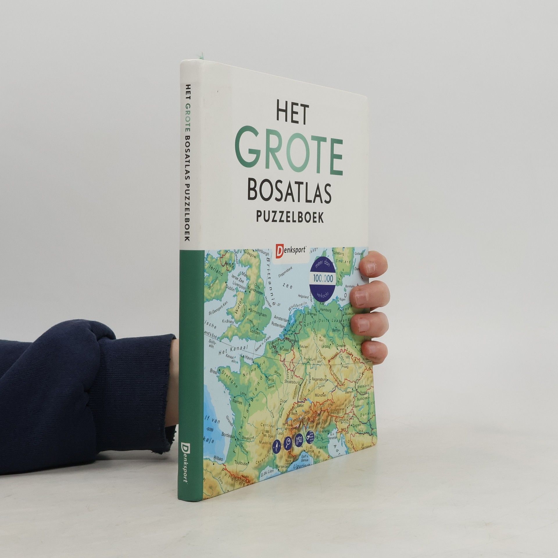 Peter Vroege Het Grote Bosatlas puzzelboek