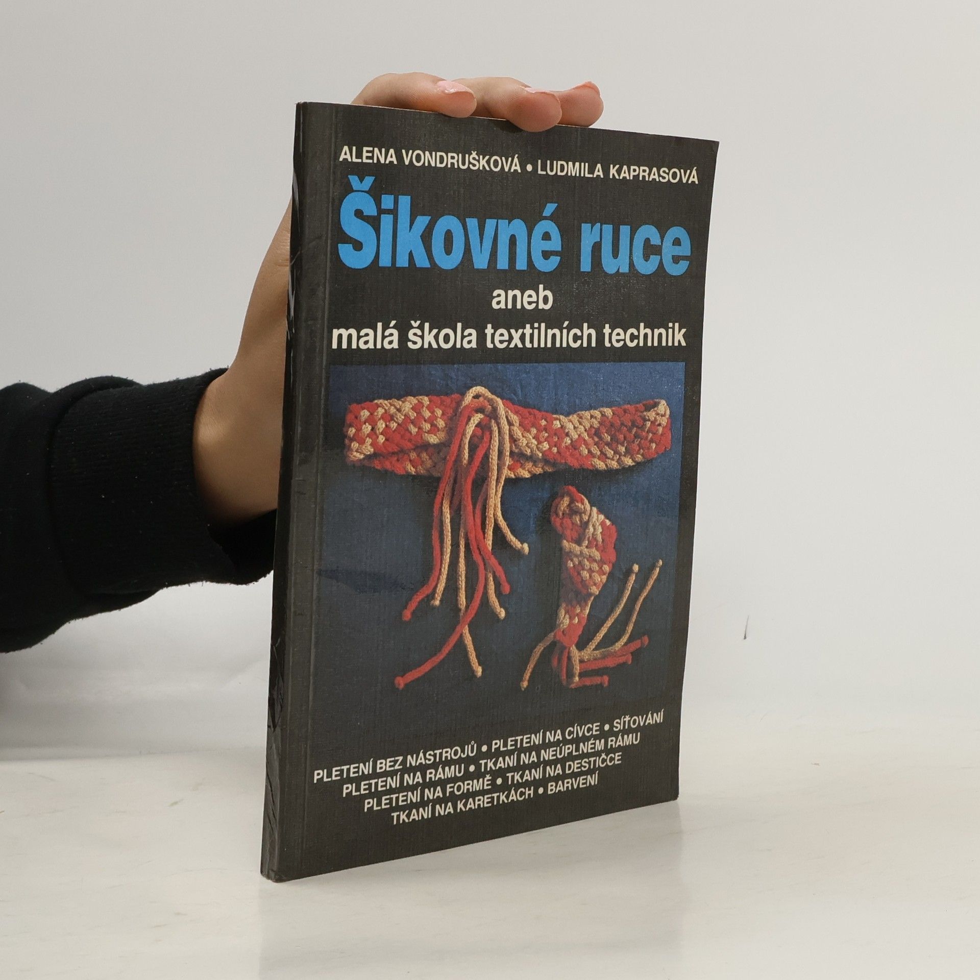 Alena Vondrušková Šikovné ruce aneb Malá škola textilních technik