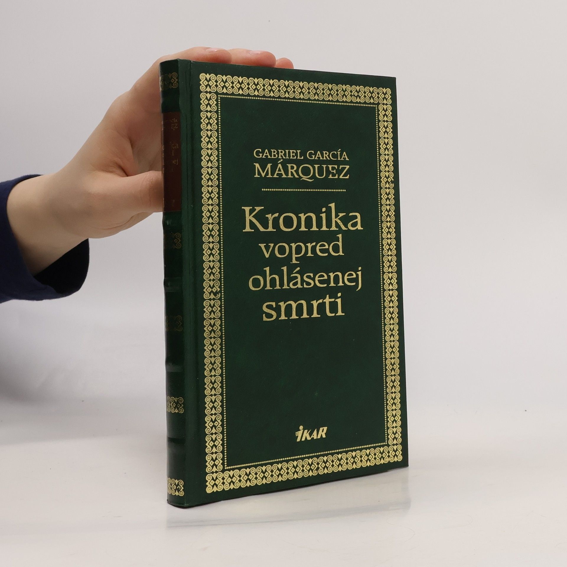 Gabriel García Márquez Kronika vopred ohlásenej smrti