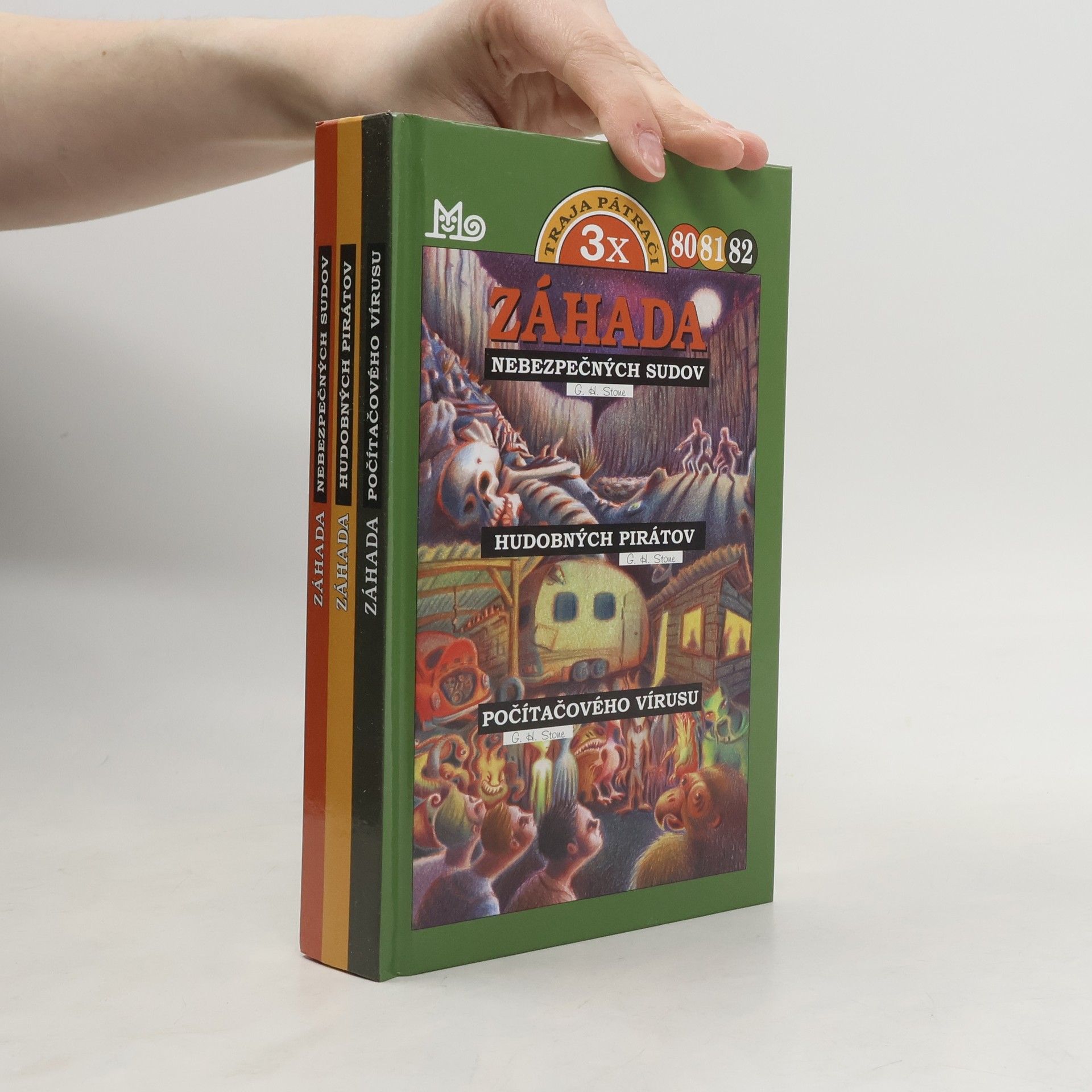 Gayle Lynds Traja pátrači 80, 81, 82 - Záhada nebezpečných sudov, Záhada hudobných pirátov, Záhada počítačového vírusu (3 knihy v 1 svazku)