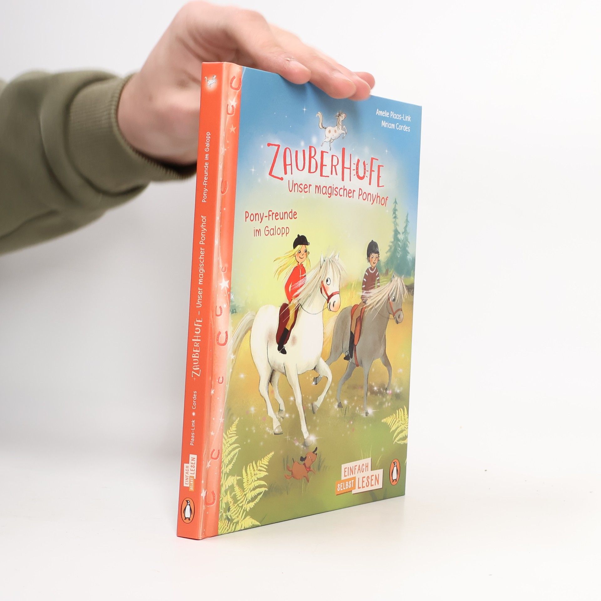 Amelie Plaas-Link Penguin JUNIOR - Einfach selbst lesen: Zauberhufe - Unser magischer Ponyhof - Pony-Freunde im Galopp