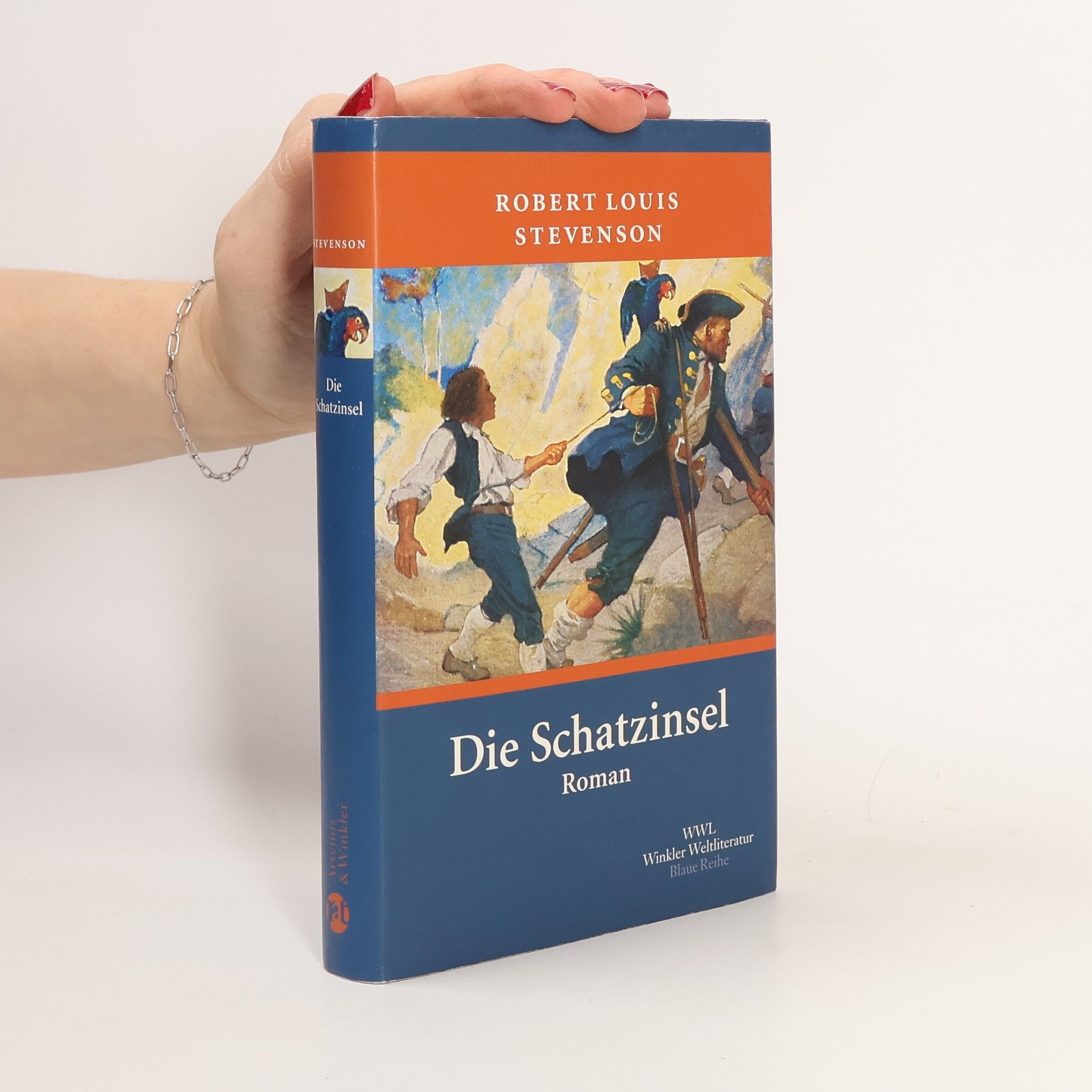 Robert Louis Stevenson Winkler Weltliteratur - Blaue Reihe: Die Schatzinsel