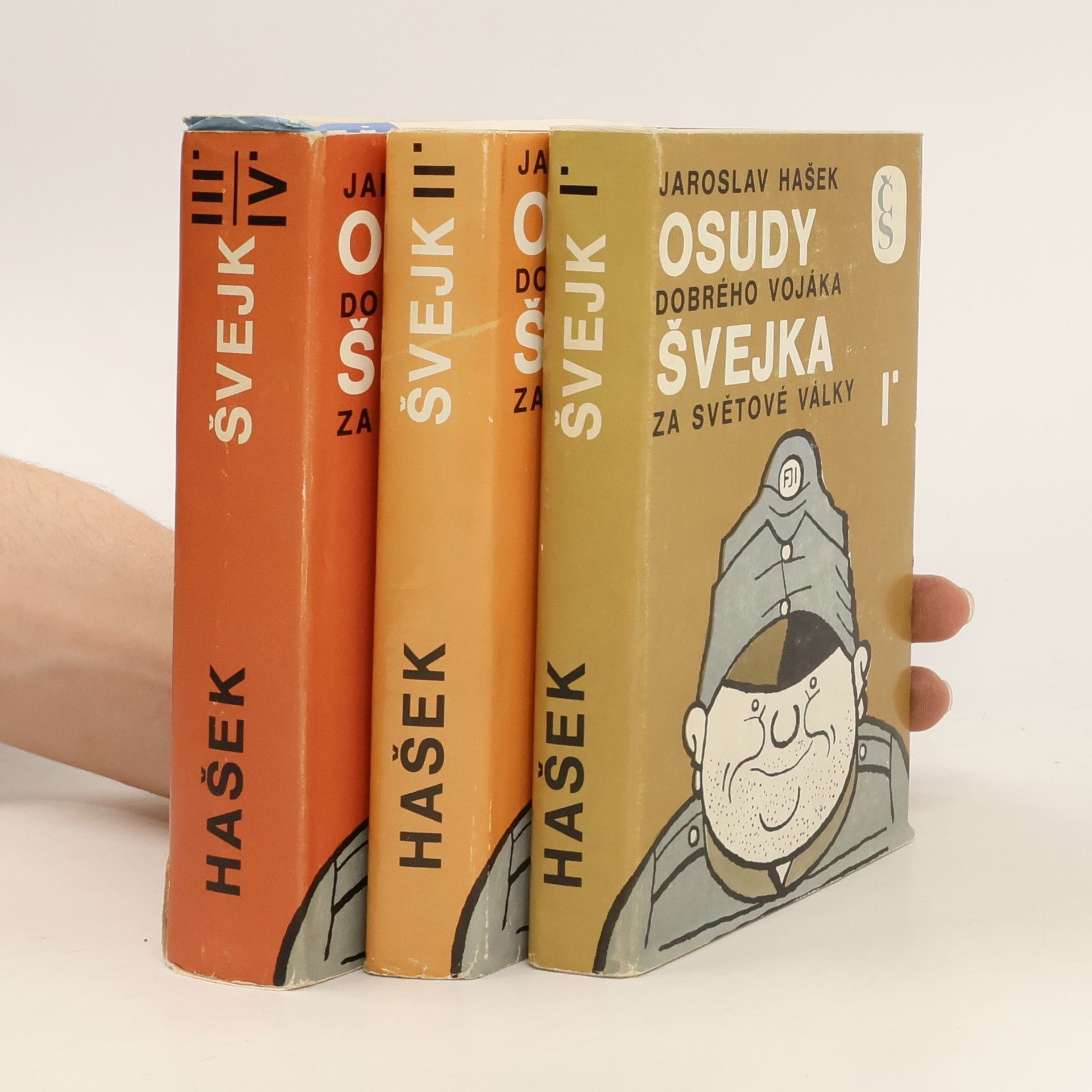 Jaroslav Hašek Osudy dobrého vojáka Švejka za světové války I.-IV.