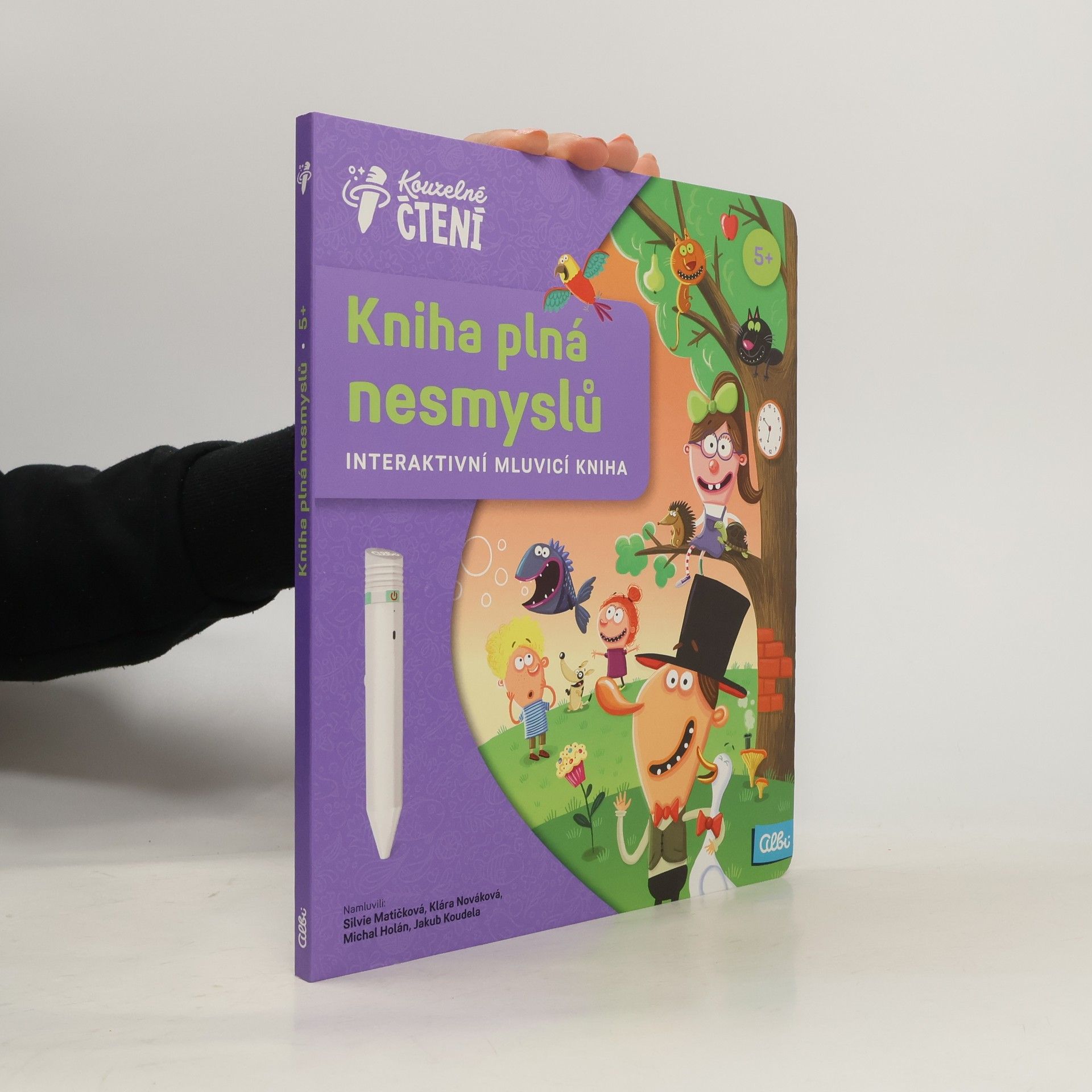 Aneta Žabková Kniha plná nesmyslů. Interaktivní mluvicí kniha