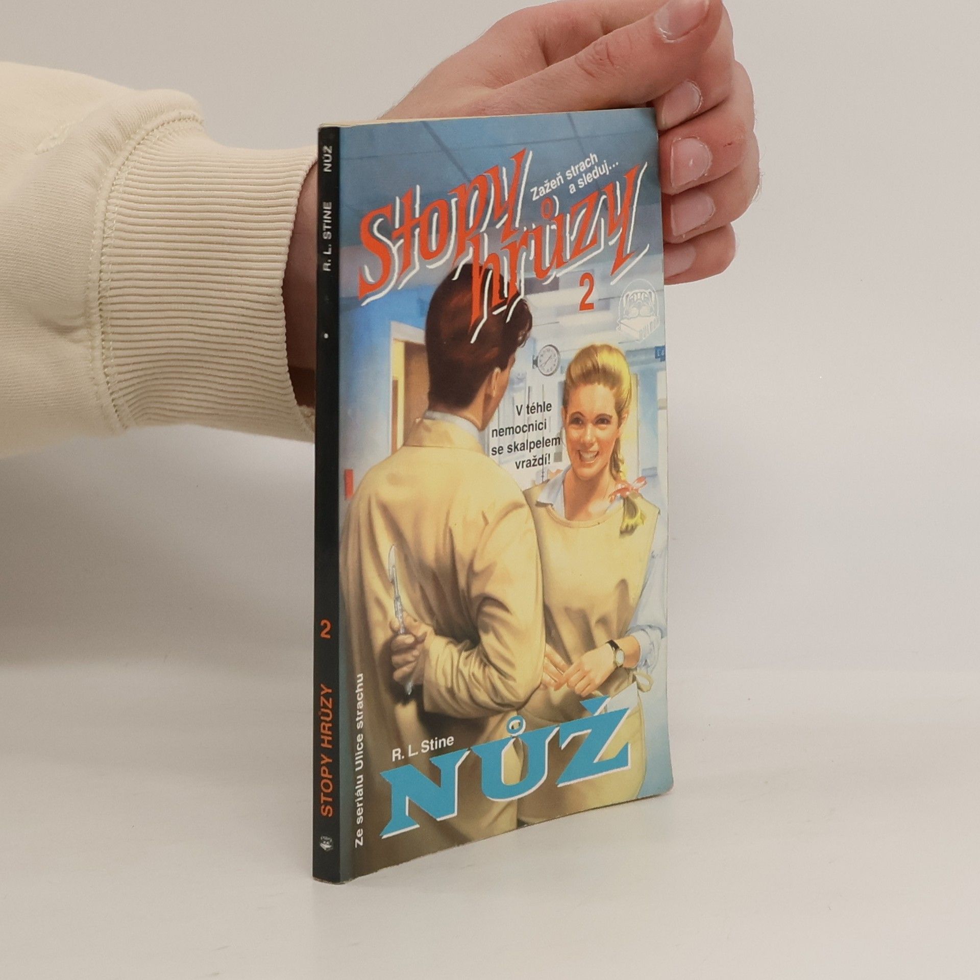 R. L. Stine Nůž. Stopy hrůzy 2