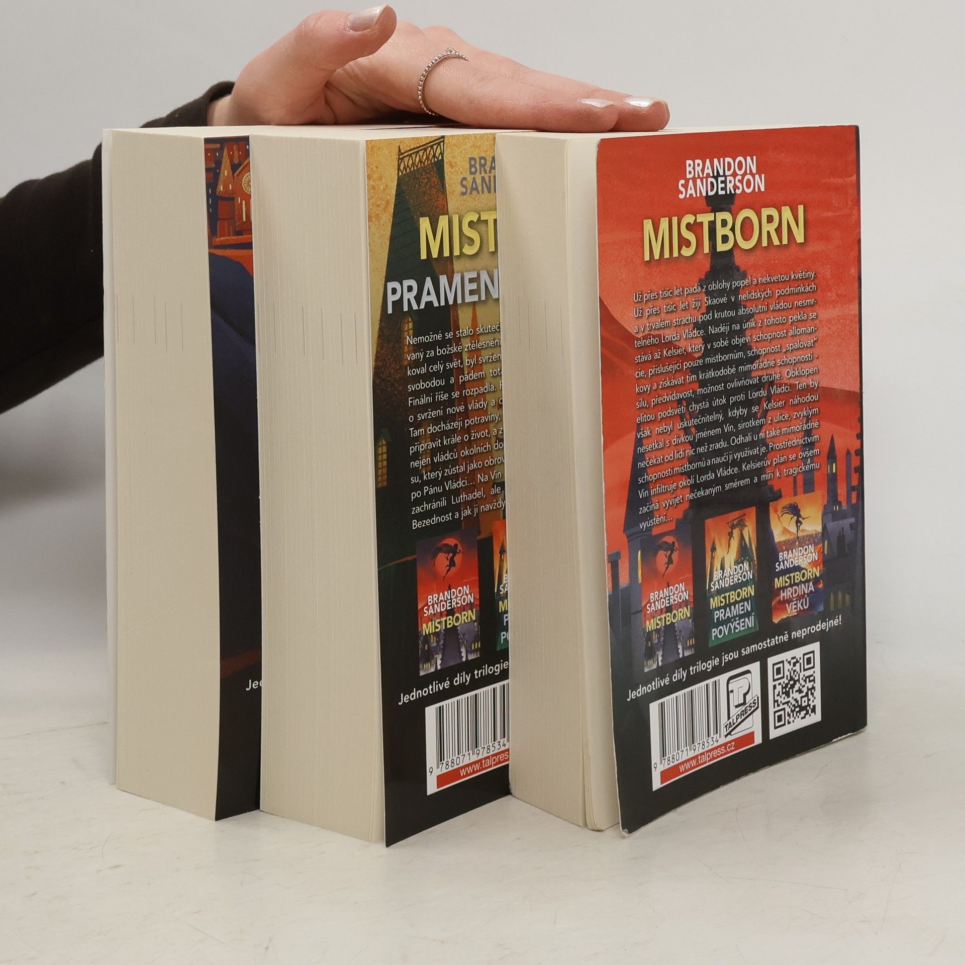 Brandon Sanderson Trilogie Mistborn