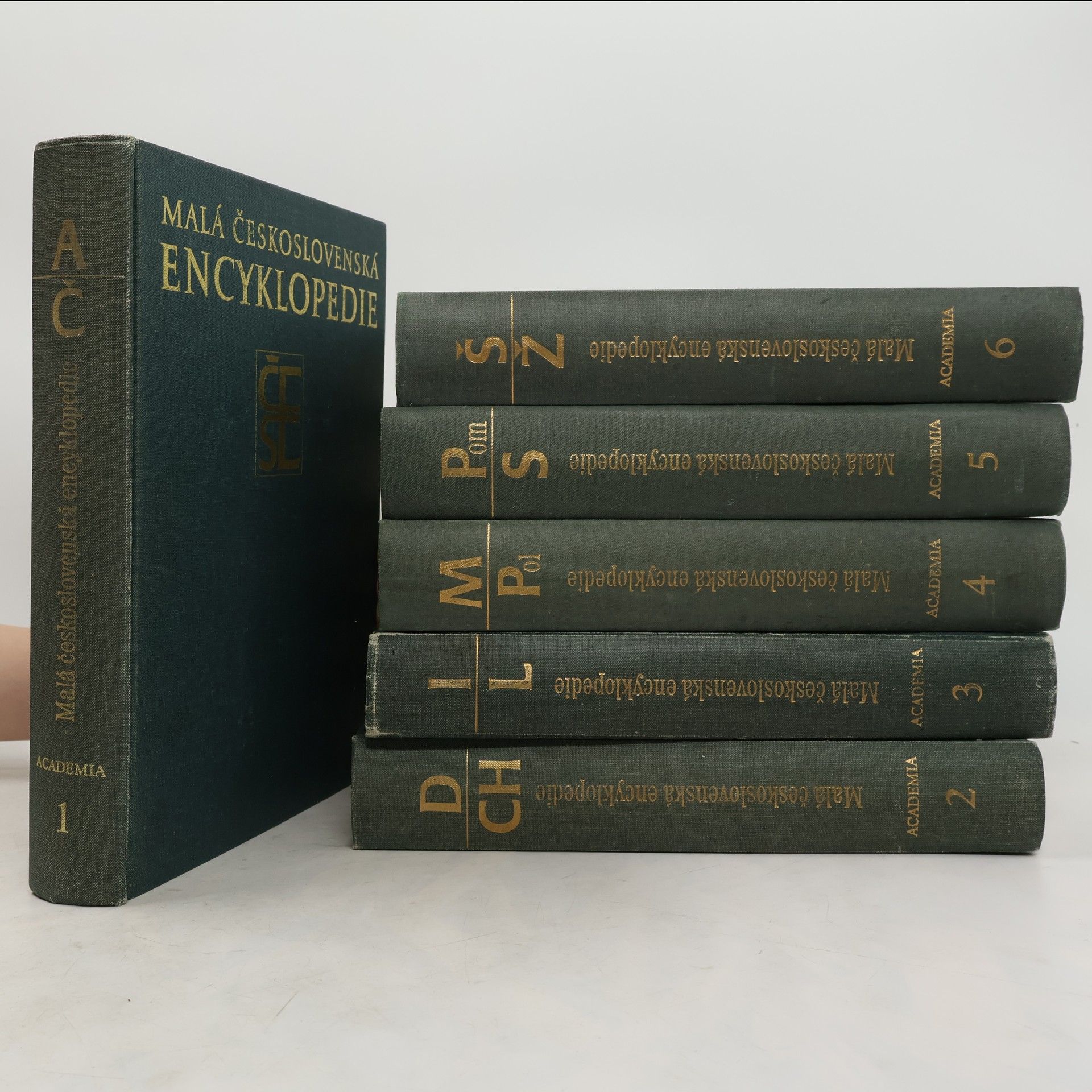 Collectif d'auteurs Malá Československá encyklopedie 1-6