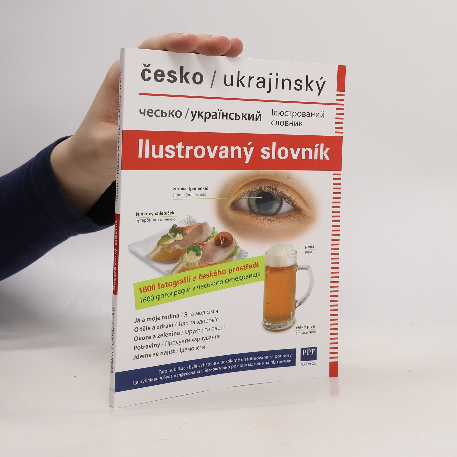 Jana Dolanská Hrachová Česko-ukrajinský ilustrovaný slovník