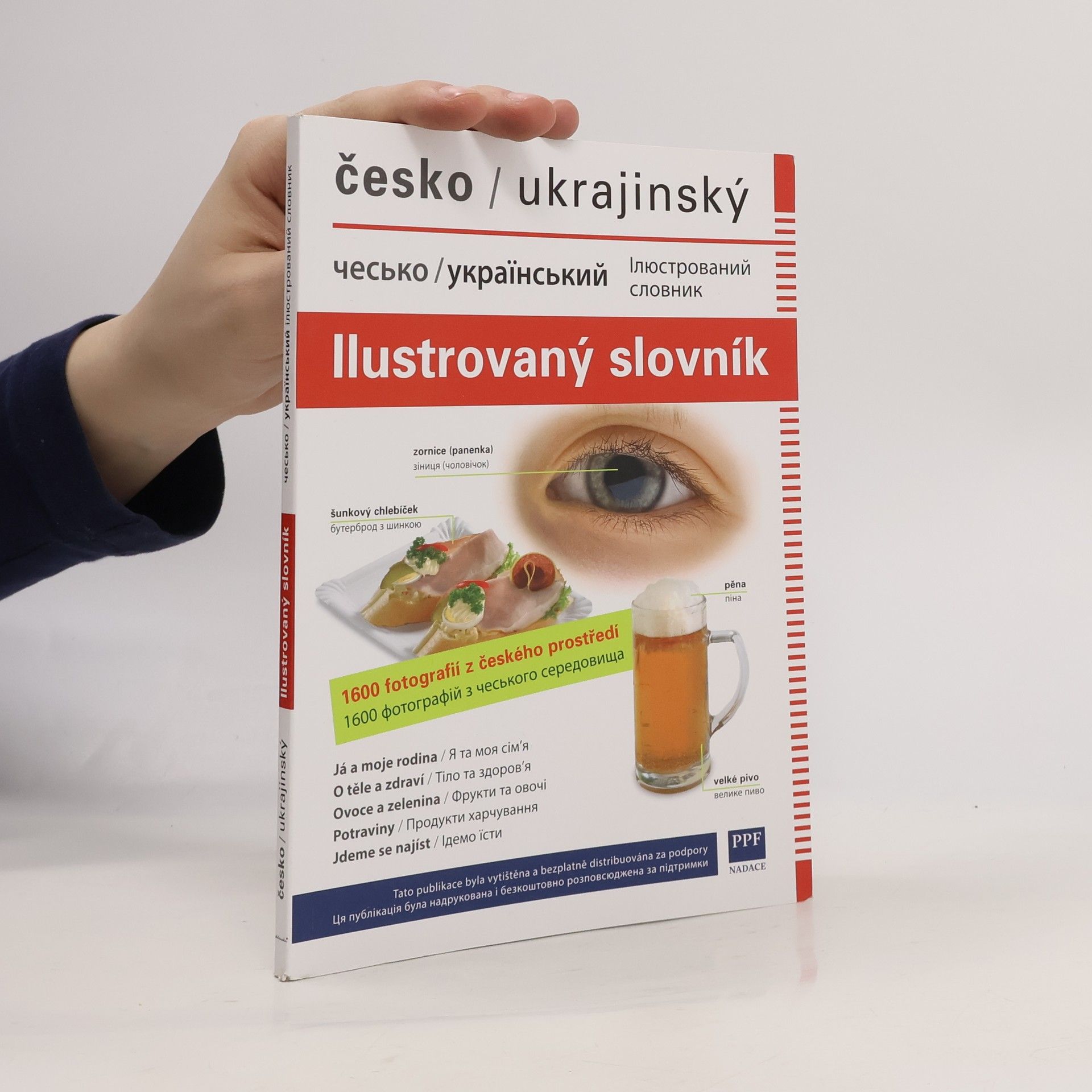 Jana Dolanská Hrachová Česko-ukrajinský ilustrovaný slovník