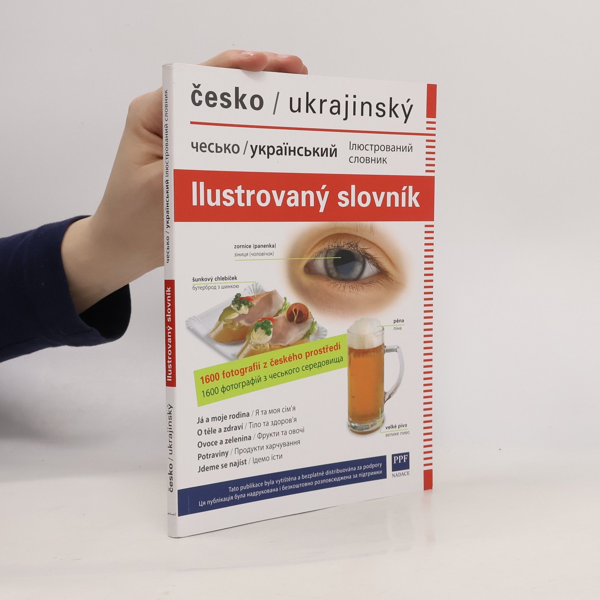 Jana Dolanská Hrachová Česko-ukrajinský ilustrovaný slovník