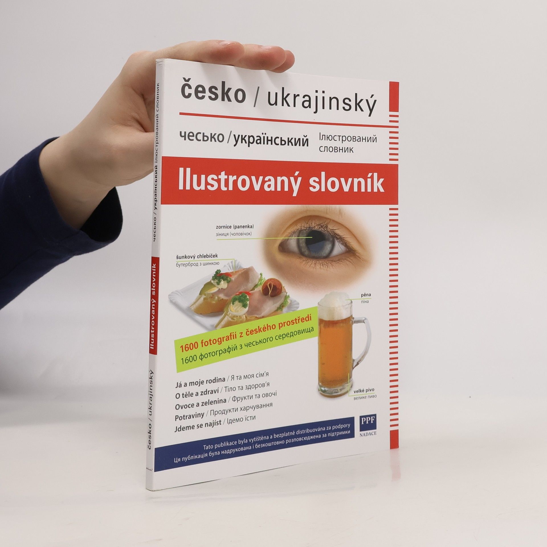 Jana Dolanská Hrachová Česko-ukrajinský ilustrovaný slovník