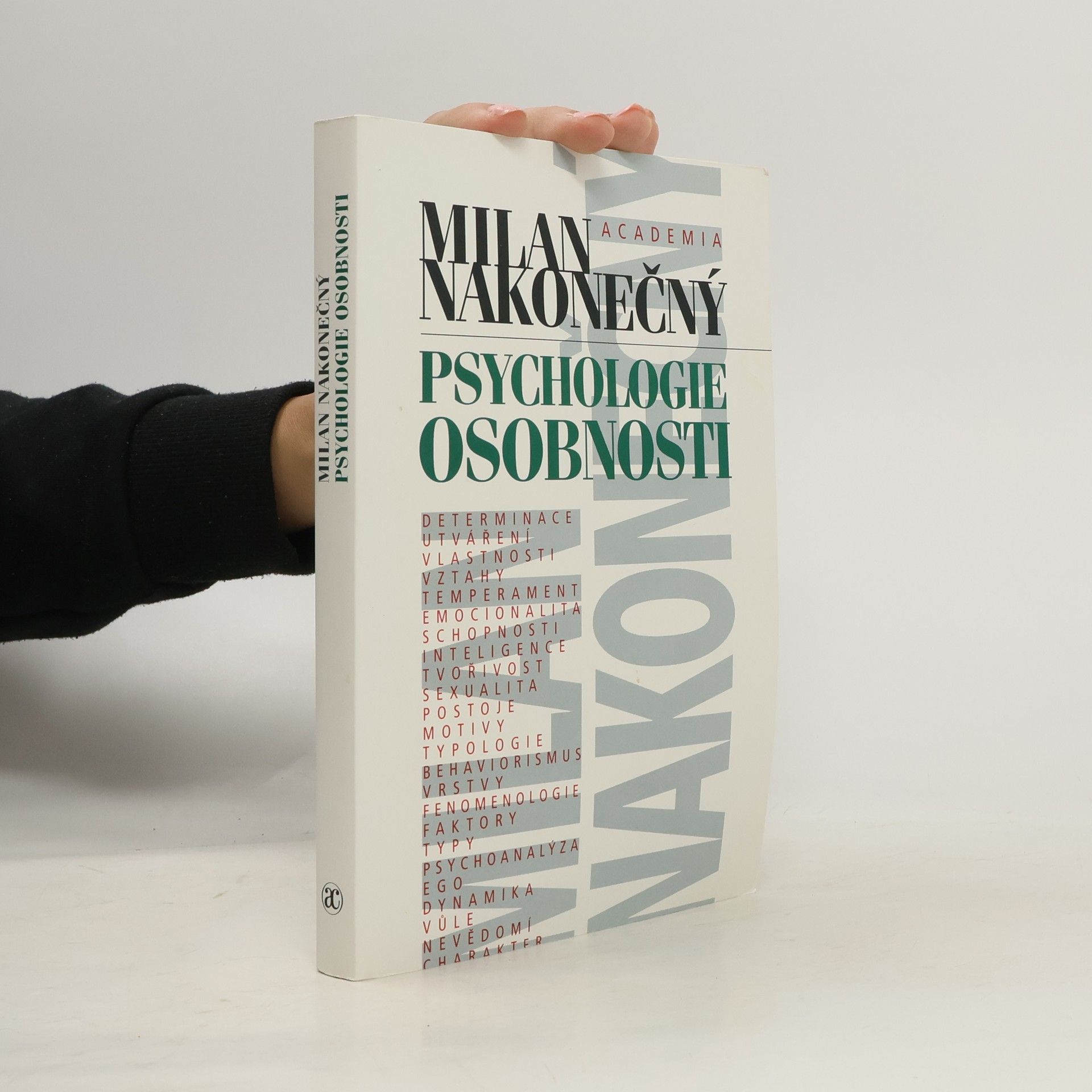 Milan Nakonečný Psychologie osobnosti