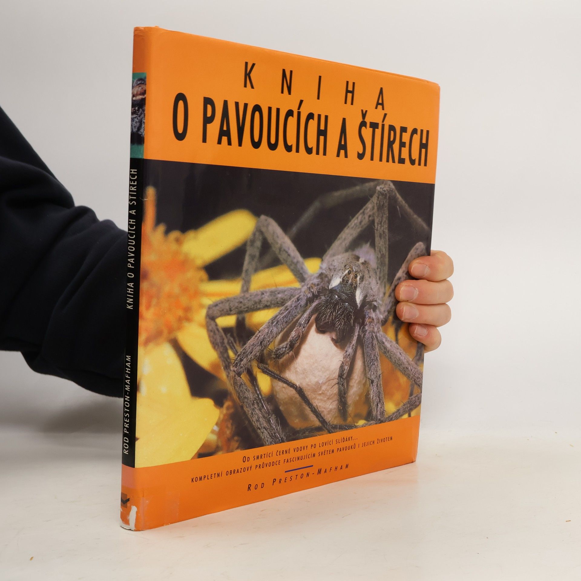 Rod Preston Mafham Kniha o pavoucích a štírech