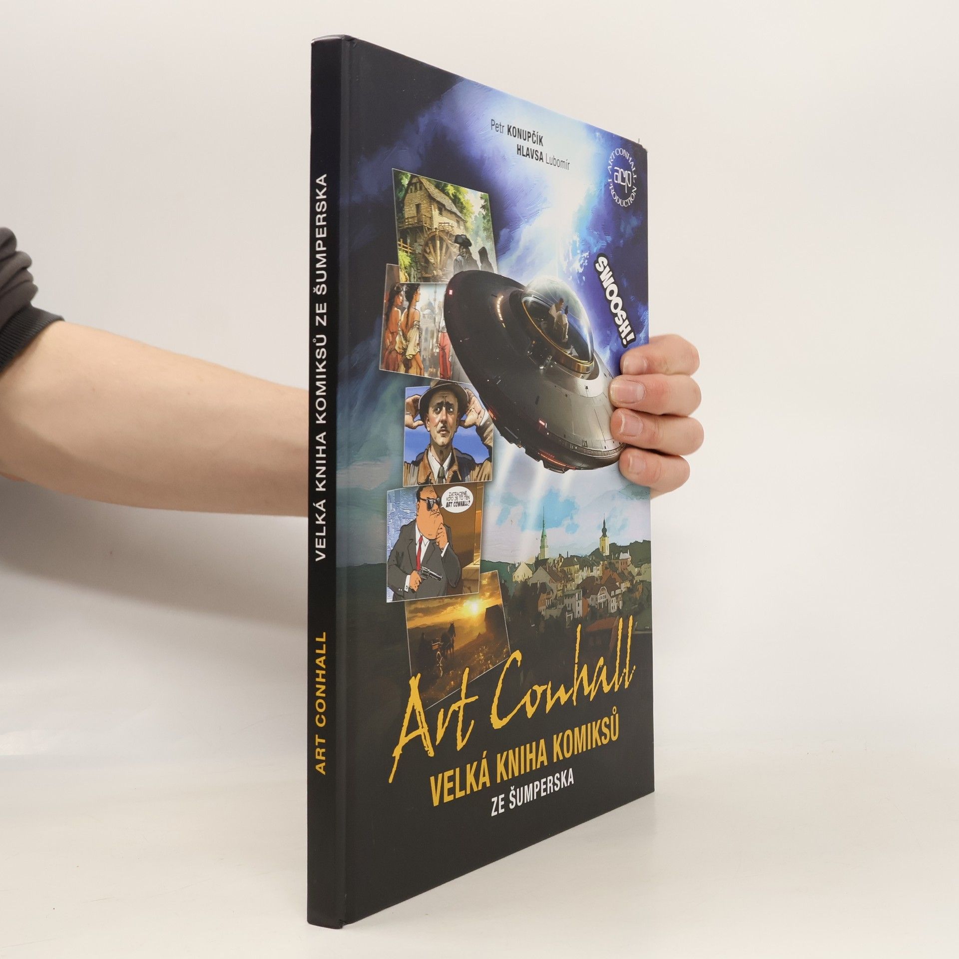 Petr Konupčík Art Conhall Velká kniha komiksů ze Šumperska